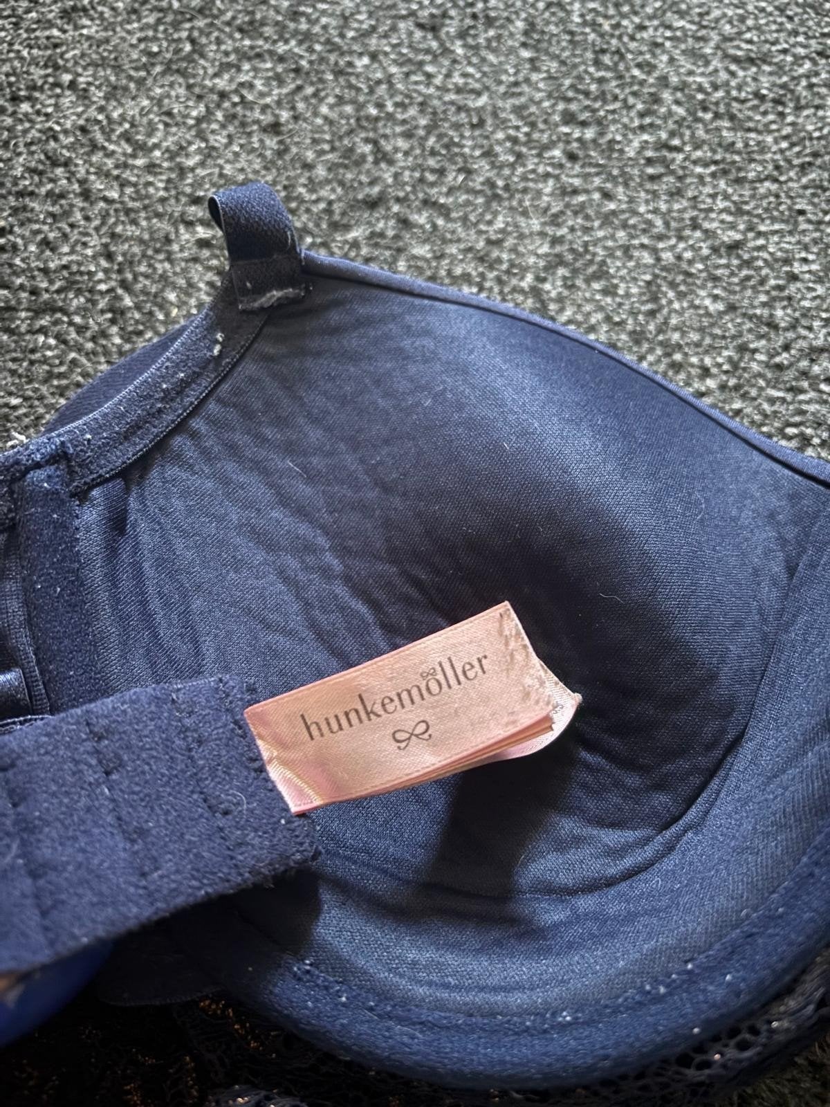 HUNKEMOLLER bh maat 80E, Verzenden, Blauw, BH