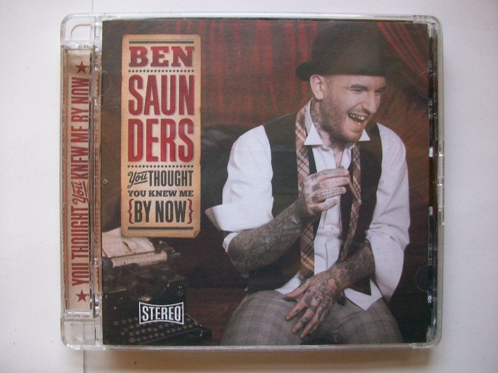 cd BEN SAUNDERS - You Thought You Knew Me By Now 2011, Zo goed als nieuw, Album, Verzenden, Pop