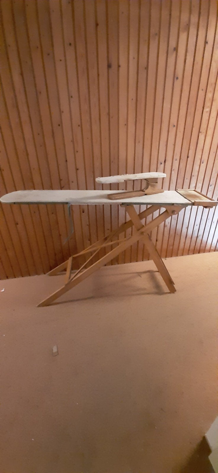 Retro Vintage Antieke Strijkplank met Mouwplankje, Ophalen