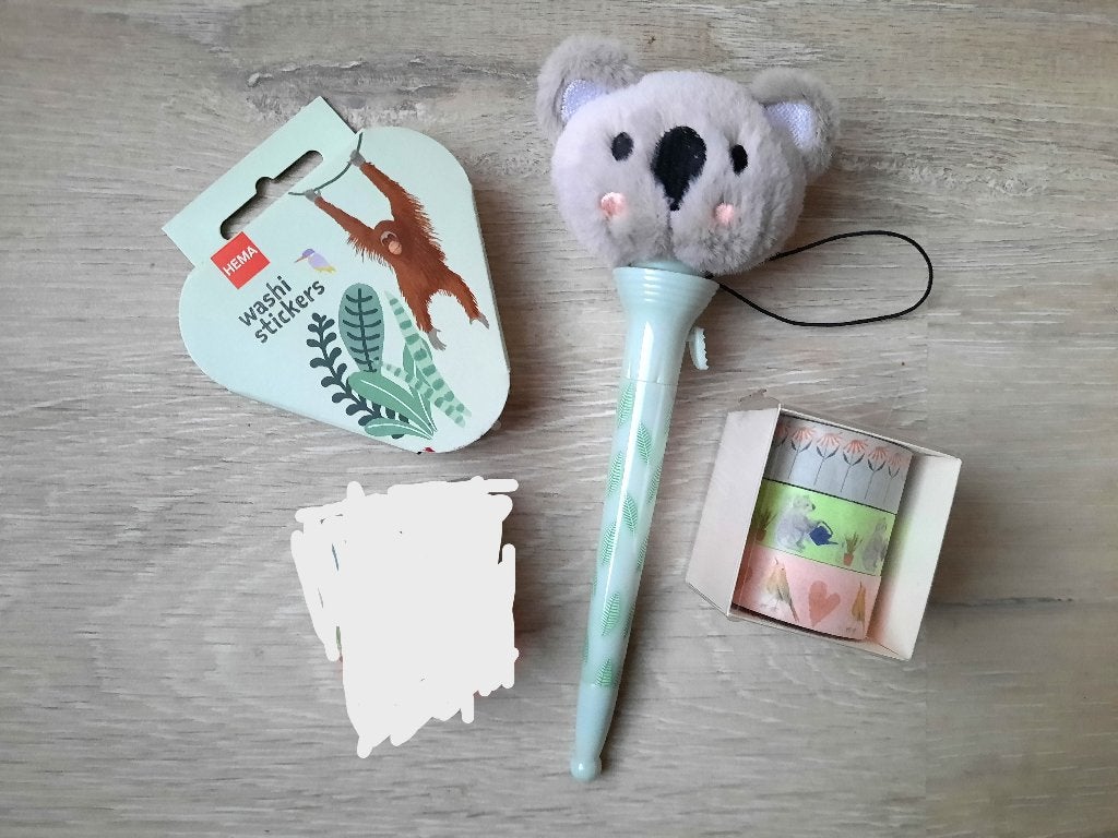 Hema koala stationery, Ophalen of Verzenden, Nieuw, Versiering of Embellishment