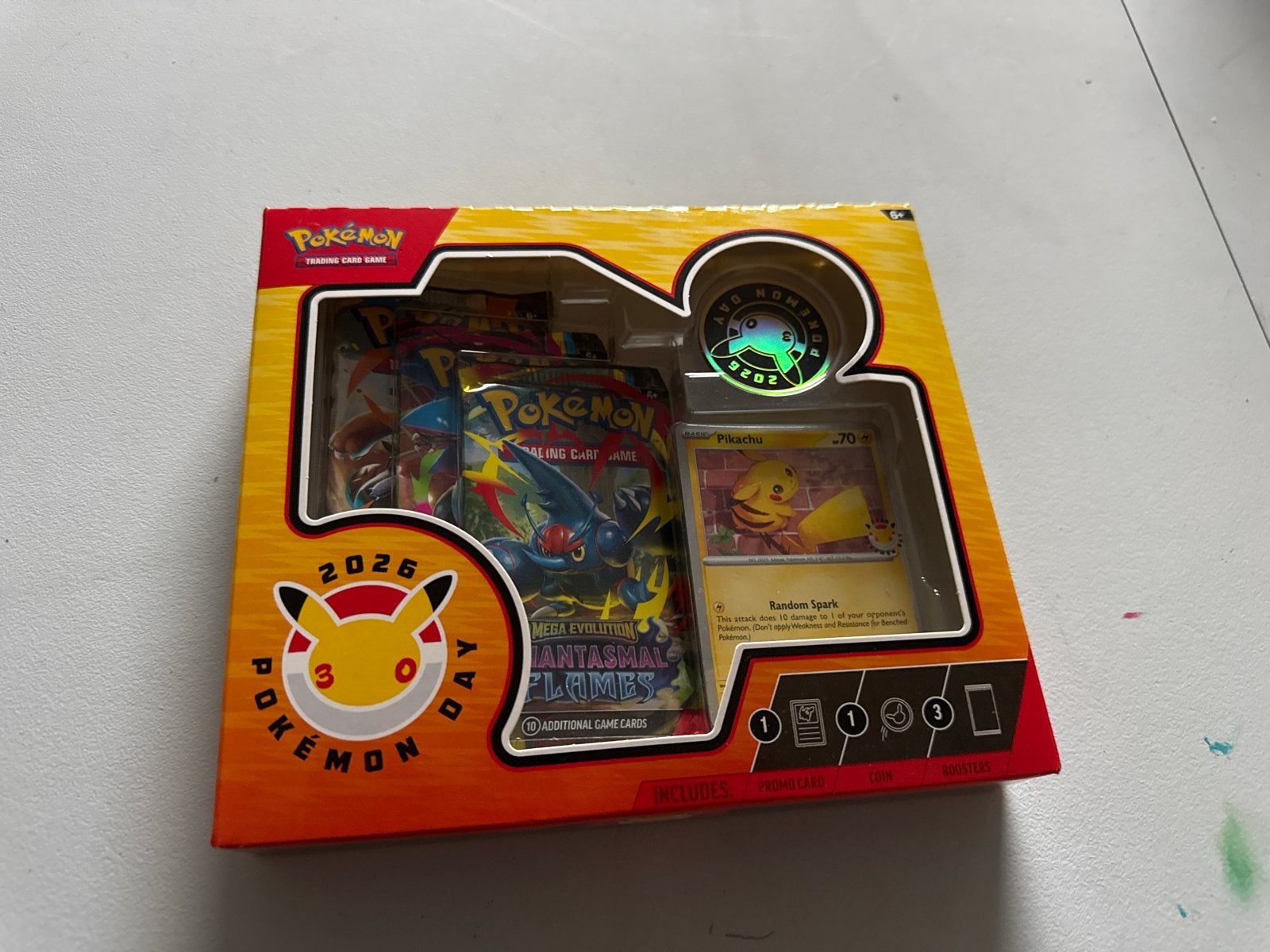 Pokémon TCG Pokémon Day 2020 Collection Box nieuw, Ophalen of Verzenden, Nieuw, Overige typen, Foil