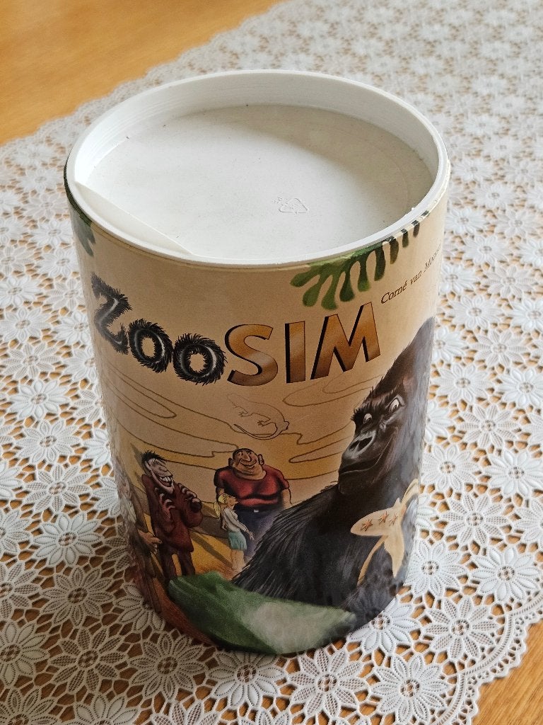 ZooSIM bordspel - Bouw je eigen dierentuin!, Een of twee spelers, Ophalen of Verzenden, Gebruikt, Cwali