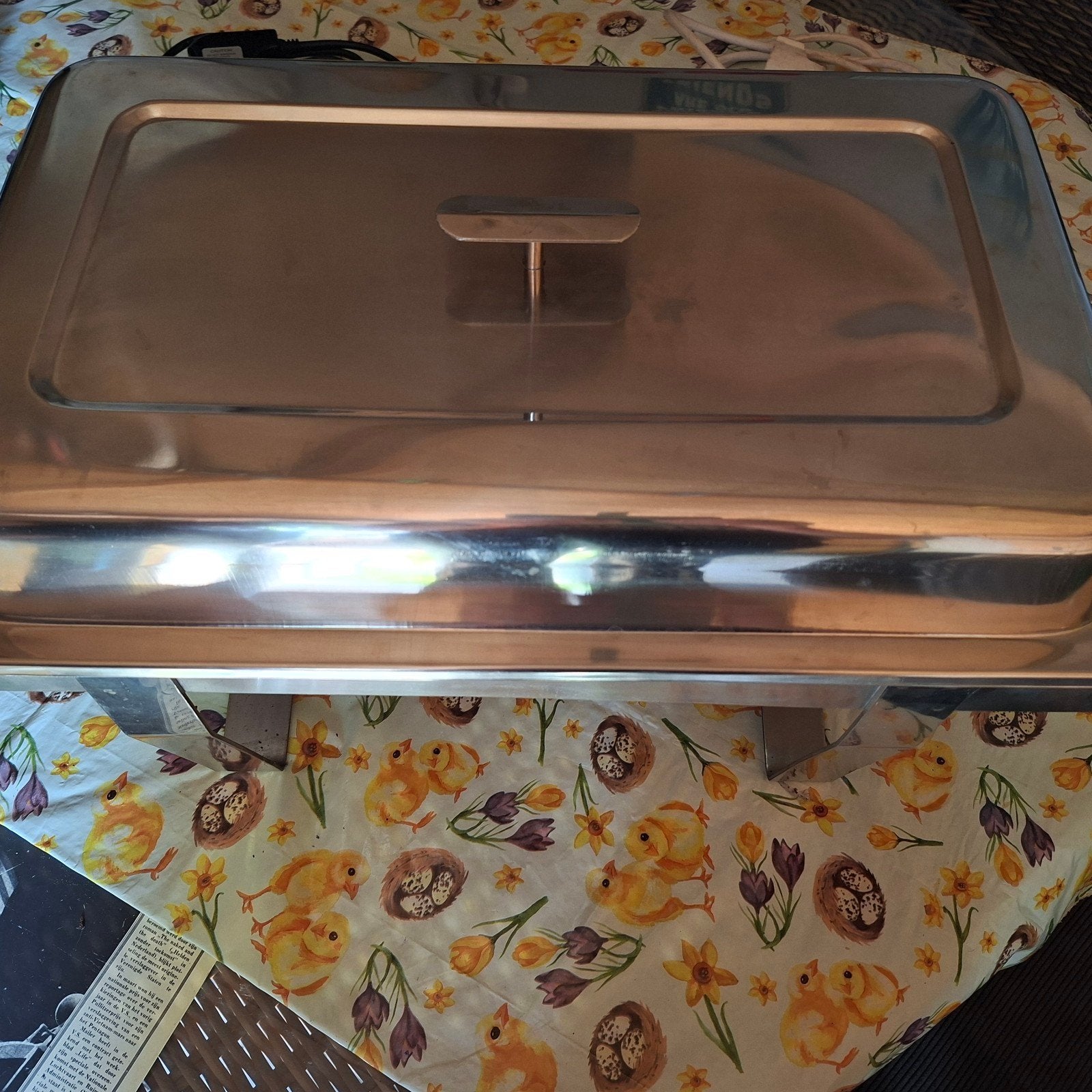 2x Chafing Dish - Zeer Netjes Onderhouden, Ophalen, Overige typen, Zilver, Zo goed als nieuw
