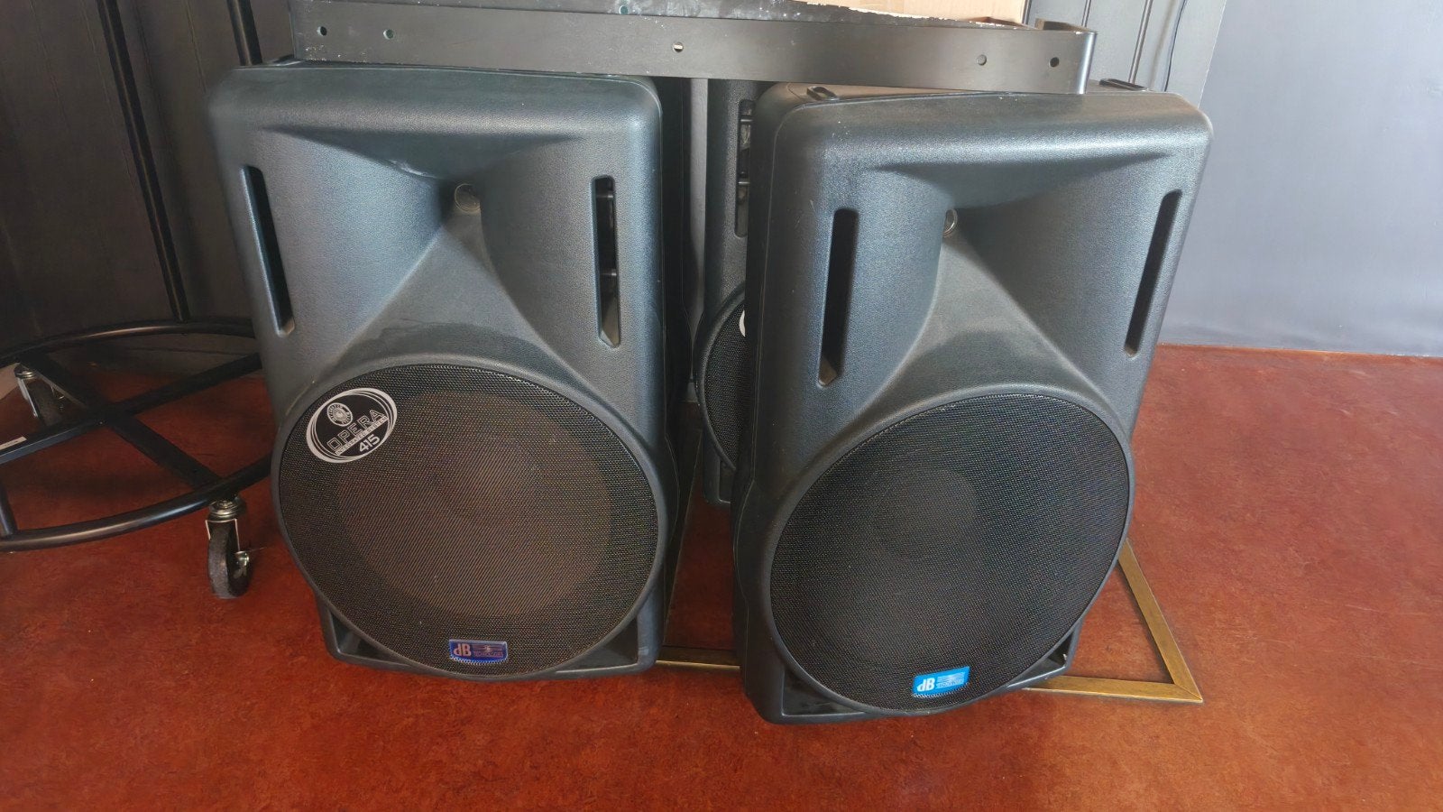 4x dB Technologies Opera 15 - voor onderdelen/reparati, Audio, Tv en Foto, Ophalen, Niet werkend, Overige typen, Overige merken