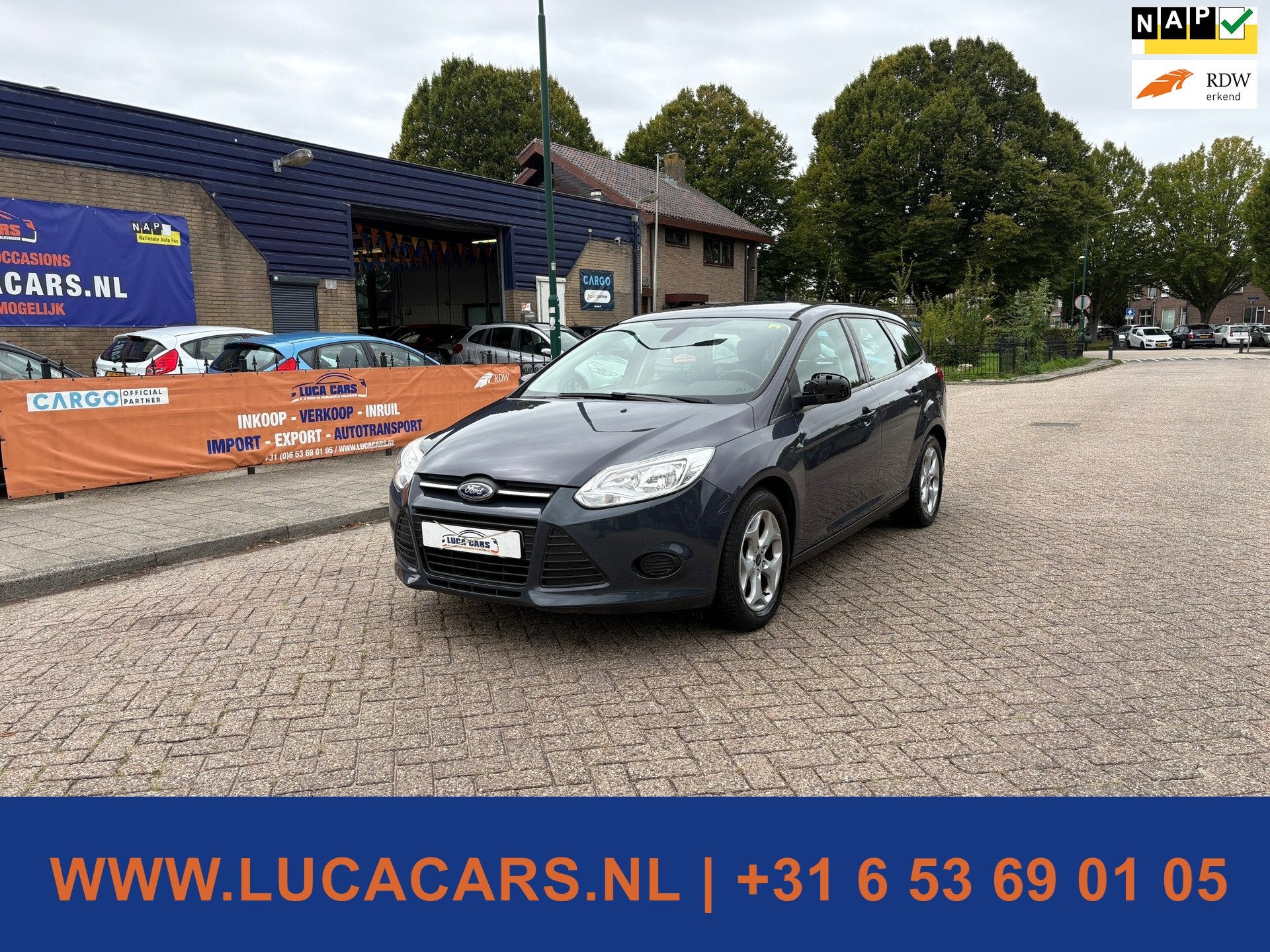 Ford Focus Wagon 1.0 EcoBoost Lease Trend TREKHAAK CRUISE CO, Auto's, Euro 5, 101 pk, Gebruikt, Electronic Stability Program (ESP)