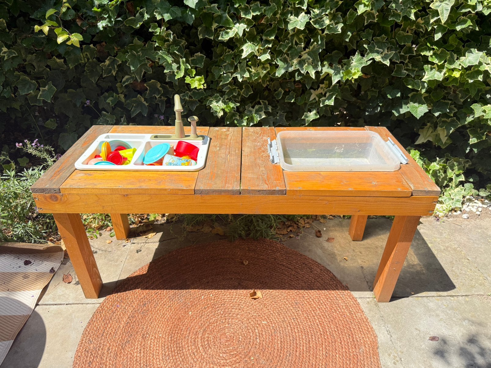 Speelgoed tafel (water en zand), Ophalen, Gebruikt, Bouwen