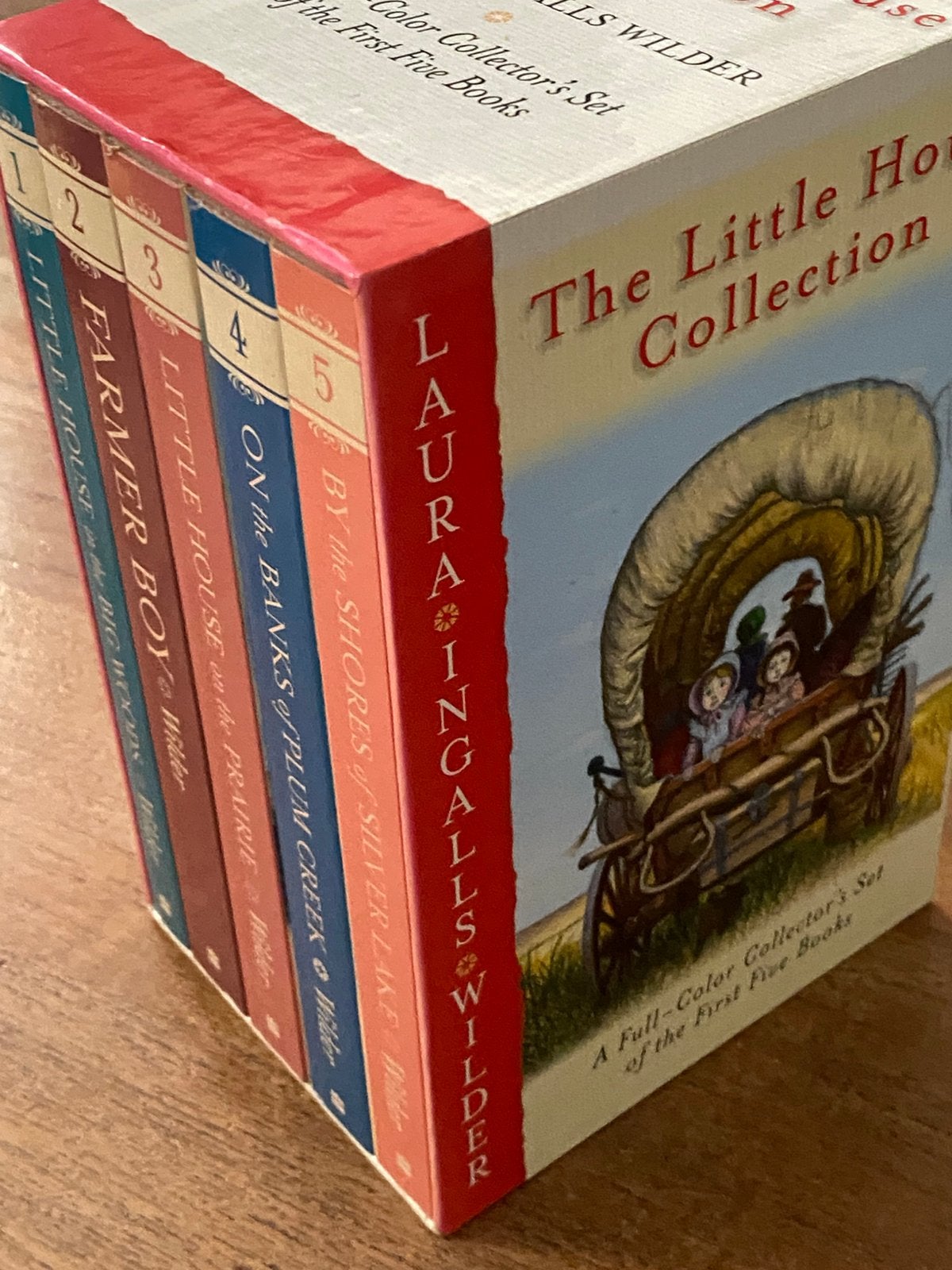 The Little House Collection 5-Book Full-Color Box Set, nieuw, Boeken, Nieuw, Ophalen of Verzenden, Laura Ingalls Wilder, Fictie