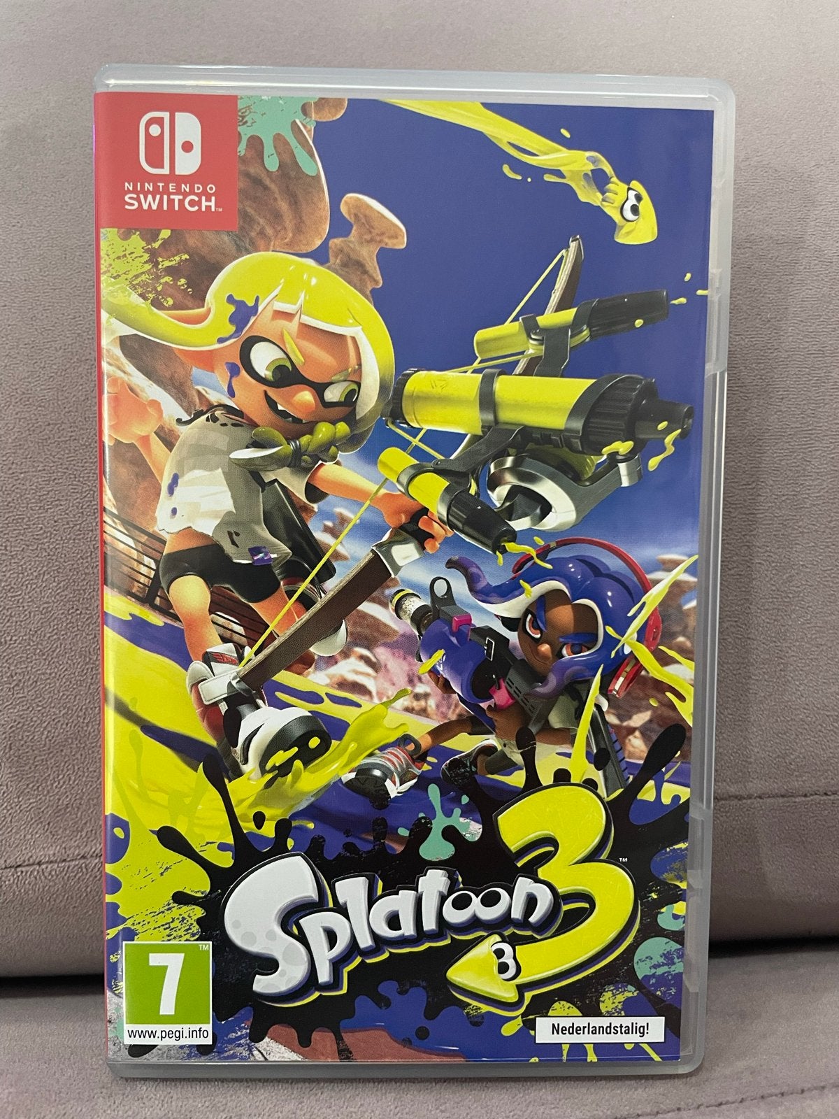 Splatoon 3 - Nintendo Switch Game, Spelcomputers en Games, Ophalen of Verzenden, Zo goed als nieuw, Switch 2019 Upgrade, Met games