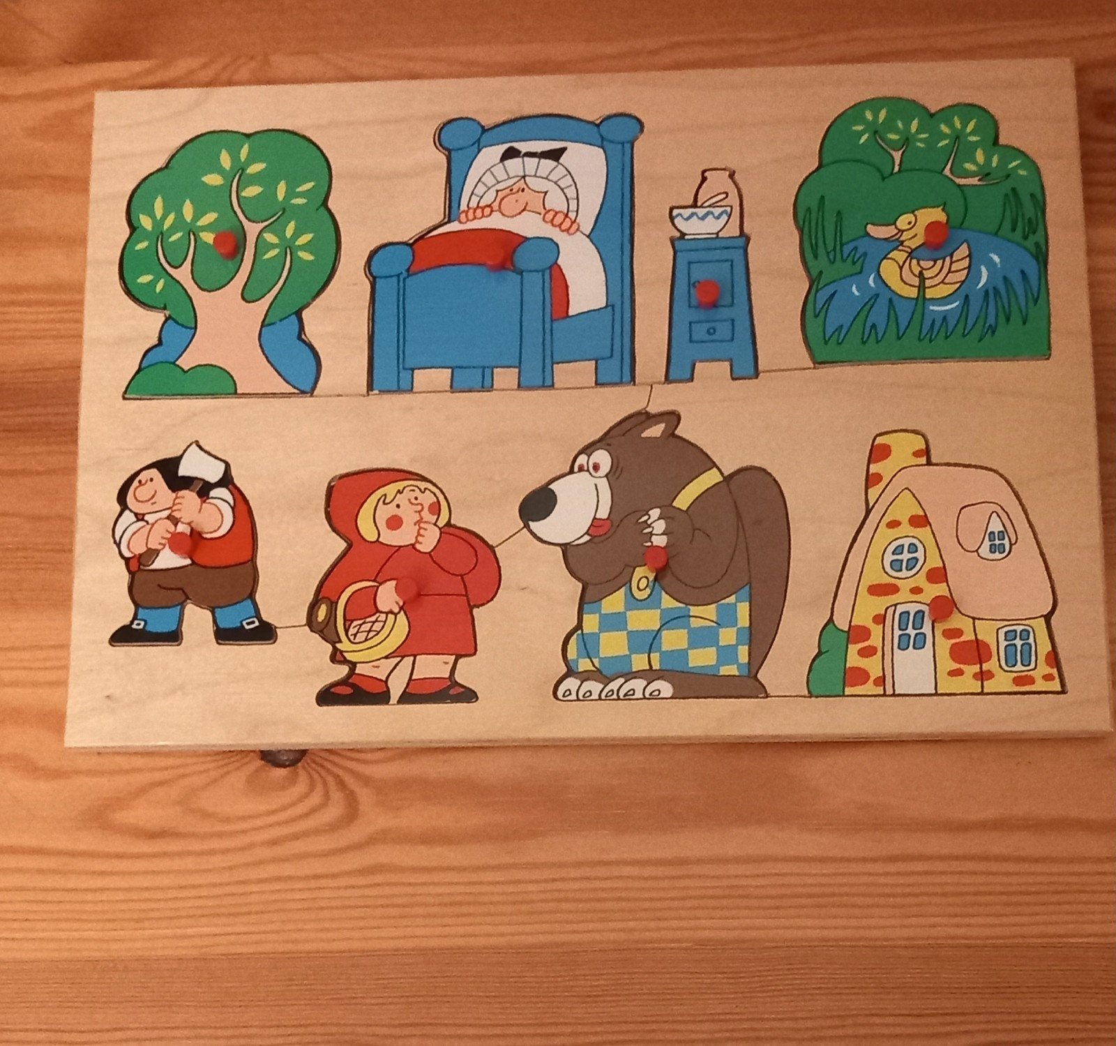 houten puzzel, Ophalen of Verzenden