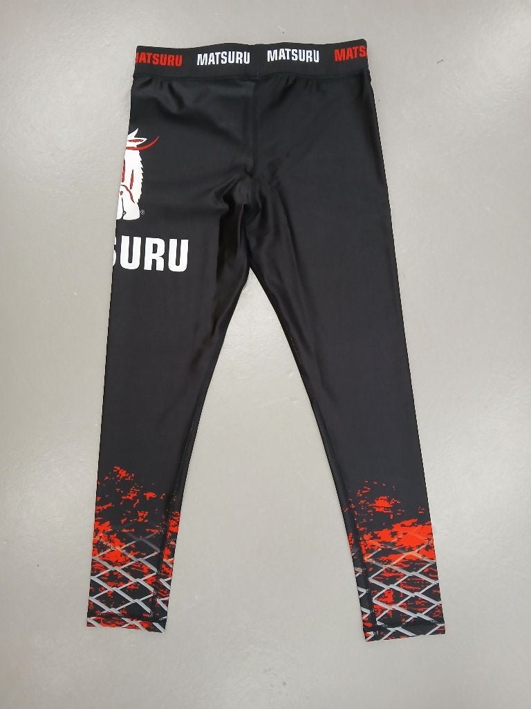 MMA Legging Spats Rood /Zwart, Maat XL, Ophalen, Nieuw, Overige