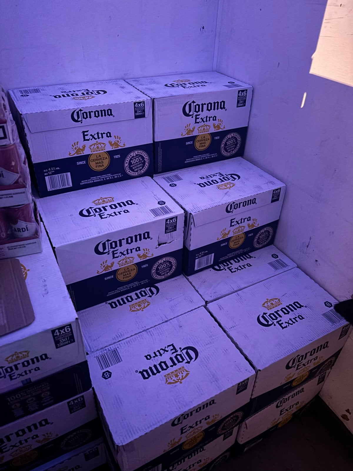 25 coronadozen 4x6 33cl, Ophalen