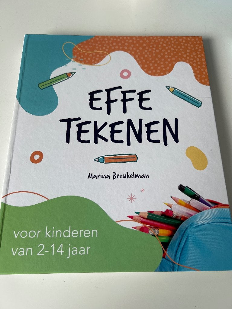 Effe tekenen, Boeken, Onbekend, Zo goed als nieuw, Alpha, HBO
