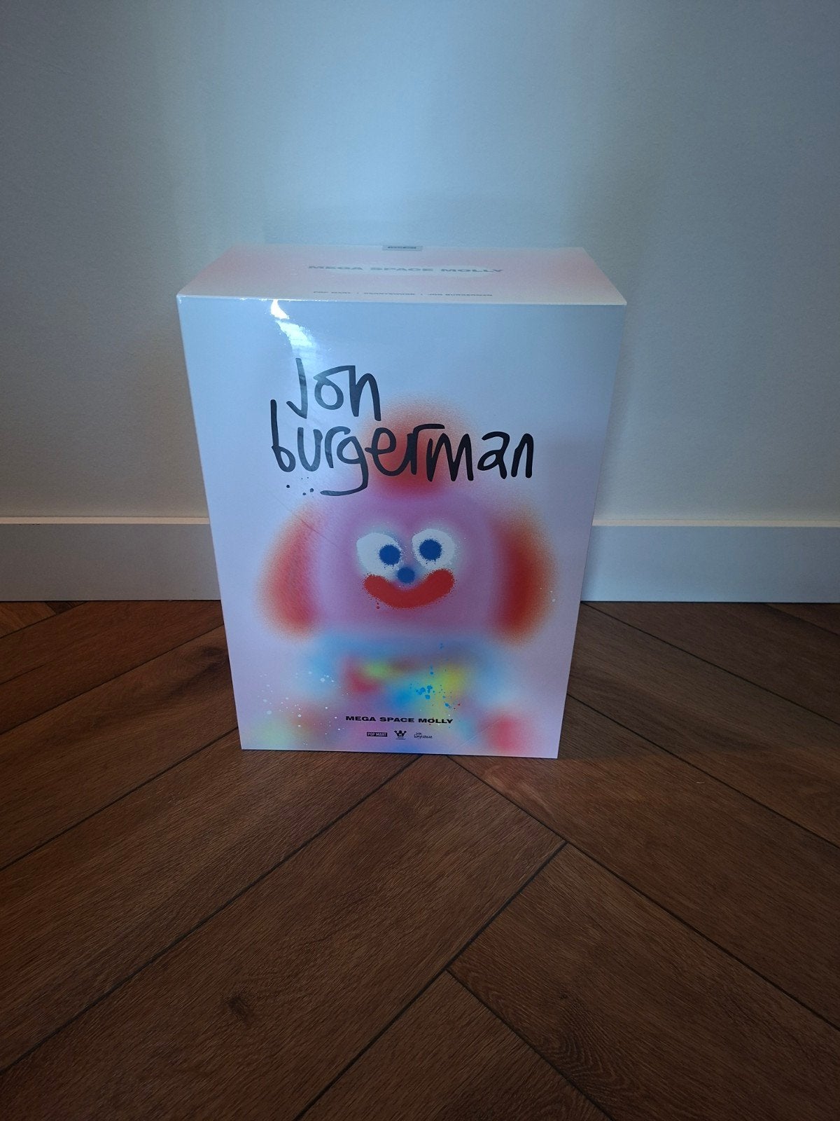 MEGA Space Molly 400% Jon Burgerman-Nieuw, Verzamelen, Ophalen of Verzenden, Nieuw, Pop