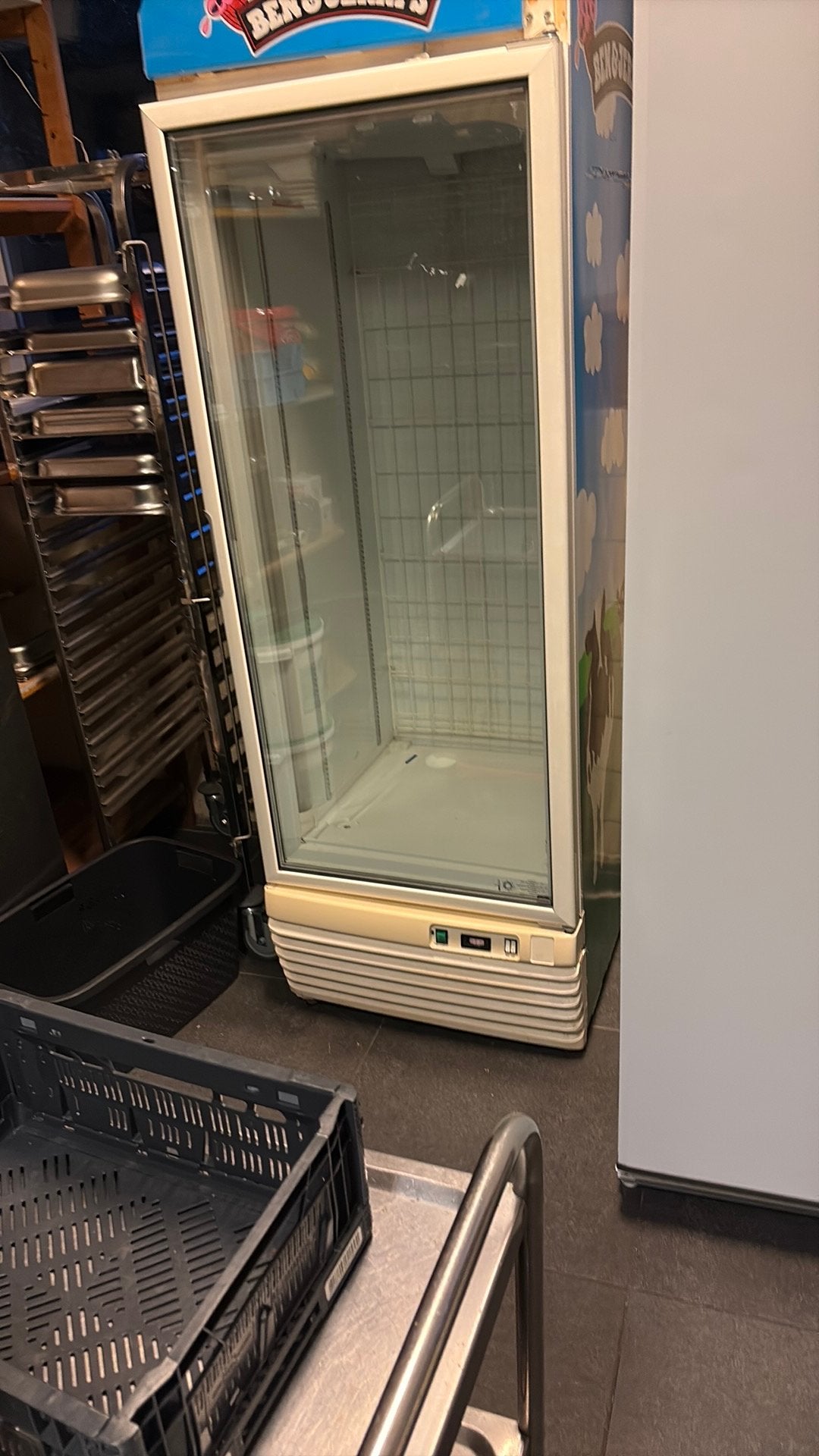 Ben en Jerry’s vriezer, Gebruikt, 160 cm of meer, Ophalen, Vrieskast