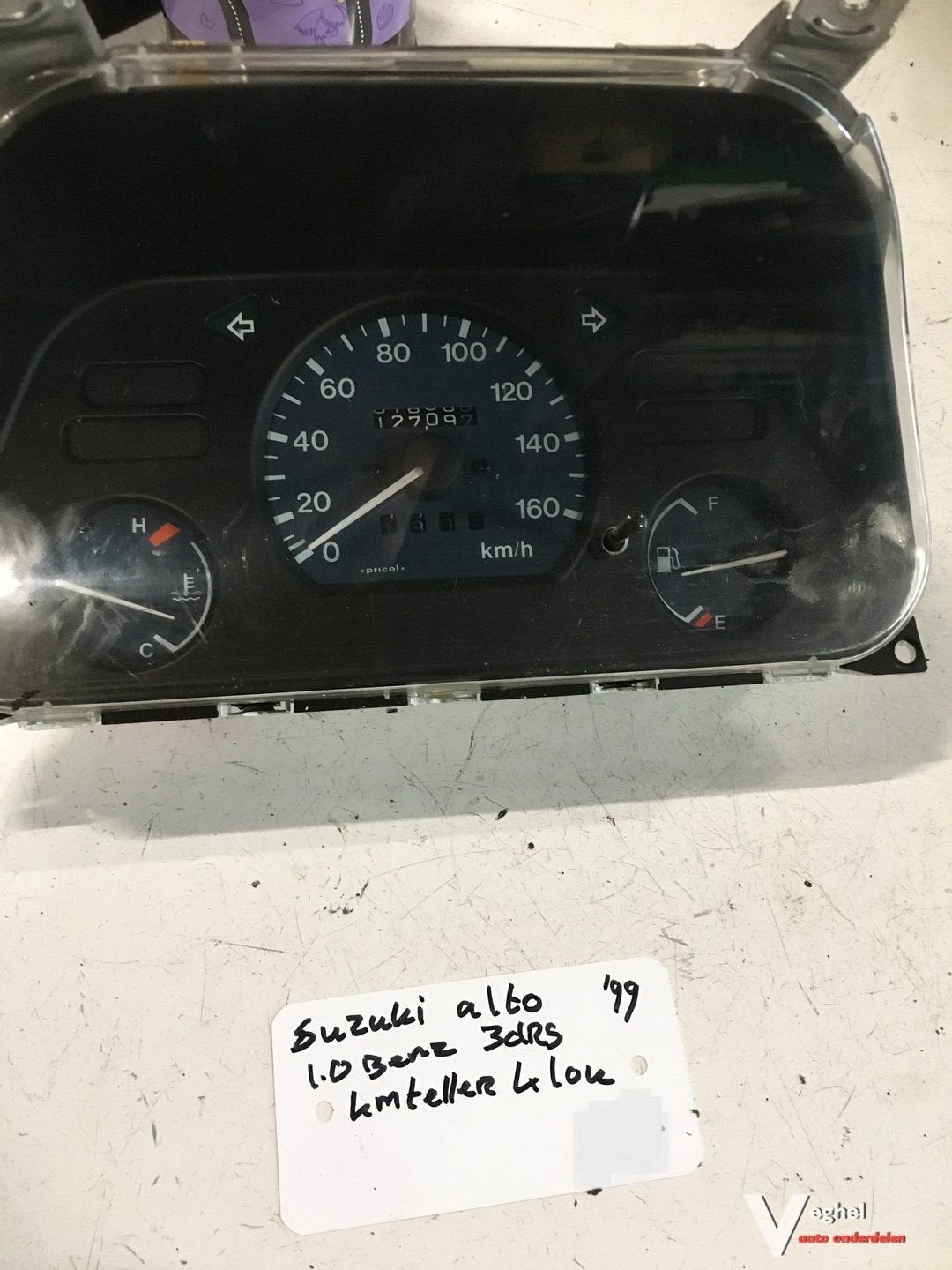 Suzuki Alto 1.0  3drs   1999 Km Tellerklok