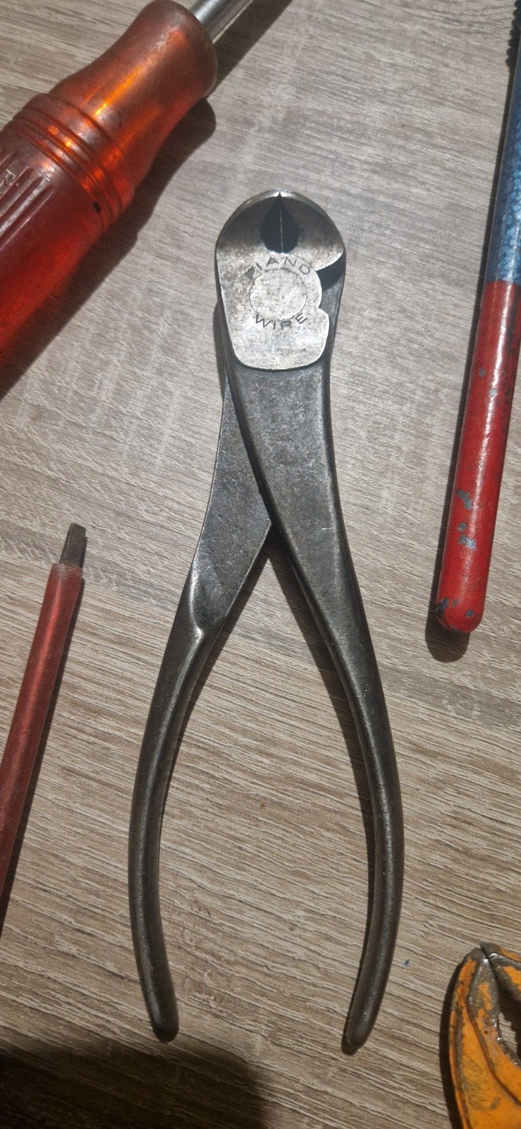 Vintage Lindstrom Piano Wire Kniptang - Perfecte Snijrand, Ophalen of Verzenden, Gebruikt, Tang, Overige merken