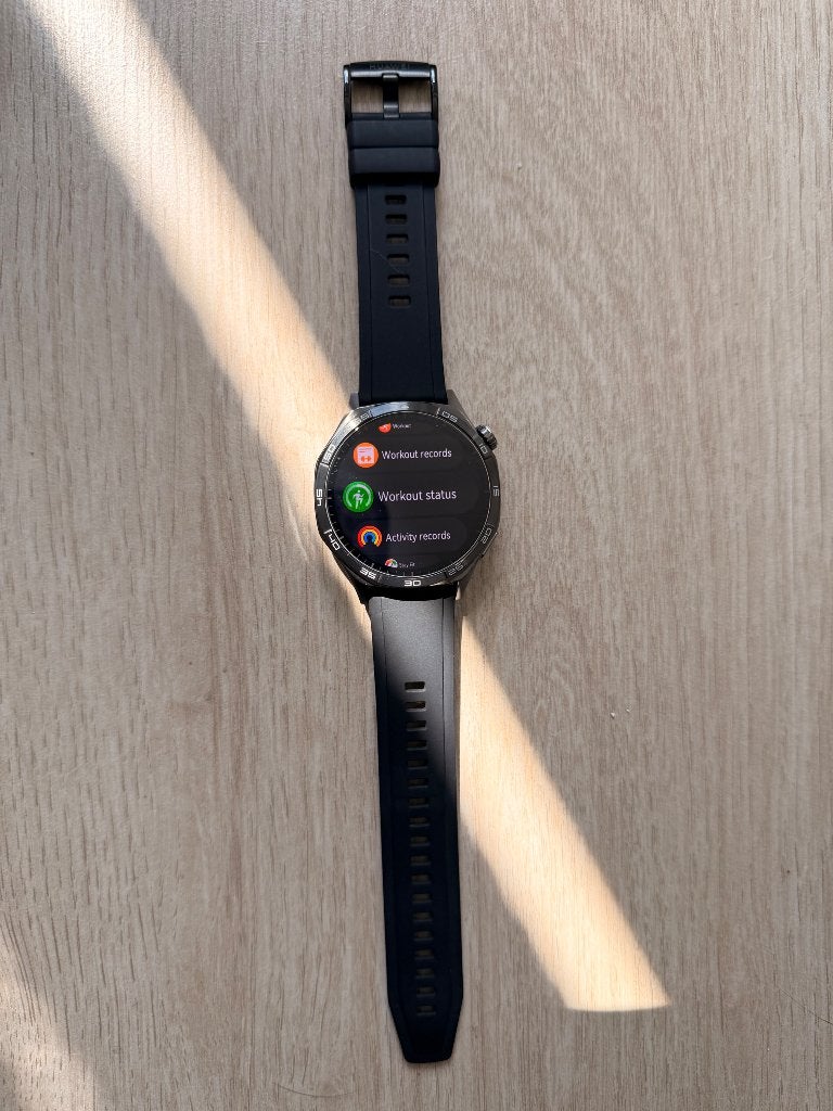 Huawei Watch GT 5, Sieraden, Tassen en Uiterlijk, Smartwatches, Zwart, Ophalen of Verzenden, Zo goed als nieuw, Waterdicht