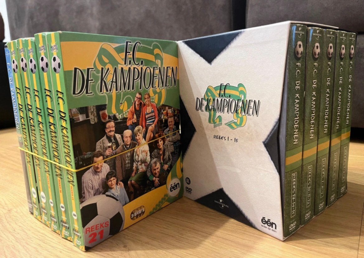 F.c de kampioenen complete serie, Cd's en Dvd's, Dvd's | Tv en Series, Verzenden, Zo goed als nieuw