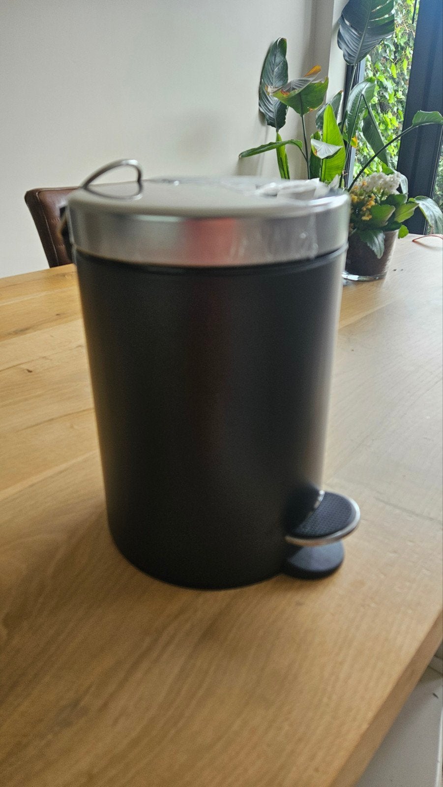Ikea Ekoln pedaalemmer - Zwart, Ophalen, Met pedaal, Nieuw, Minder dan 10 liter