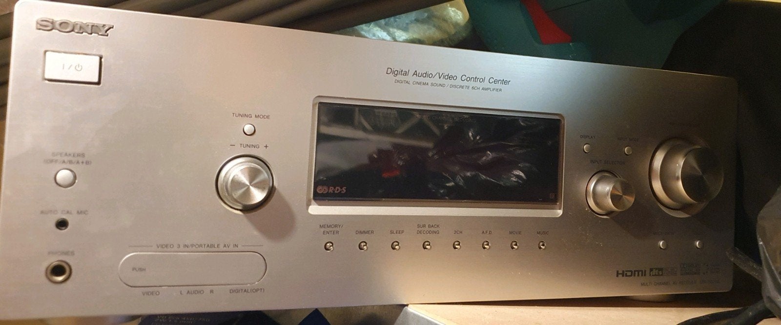 Sony STR-DG700 AV Receiver - Zilverkleurig, Ophalen, Gebruikt, Sony, 120 watt of meer
