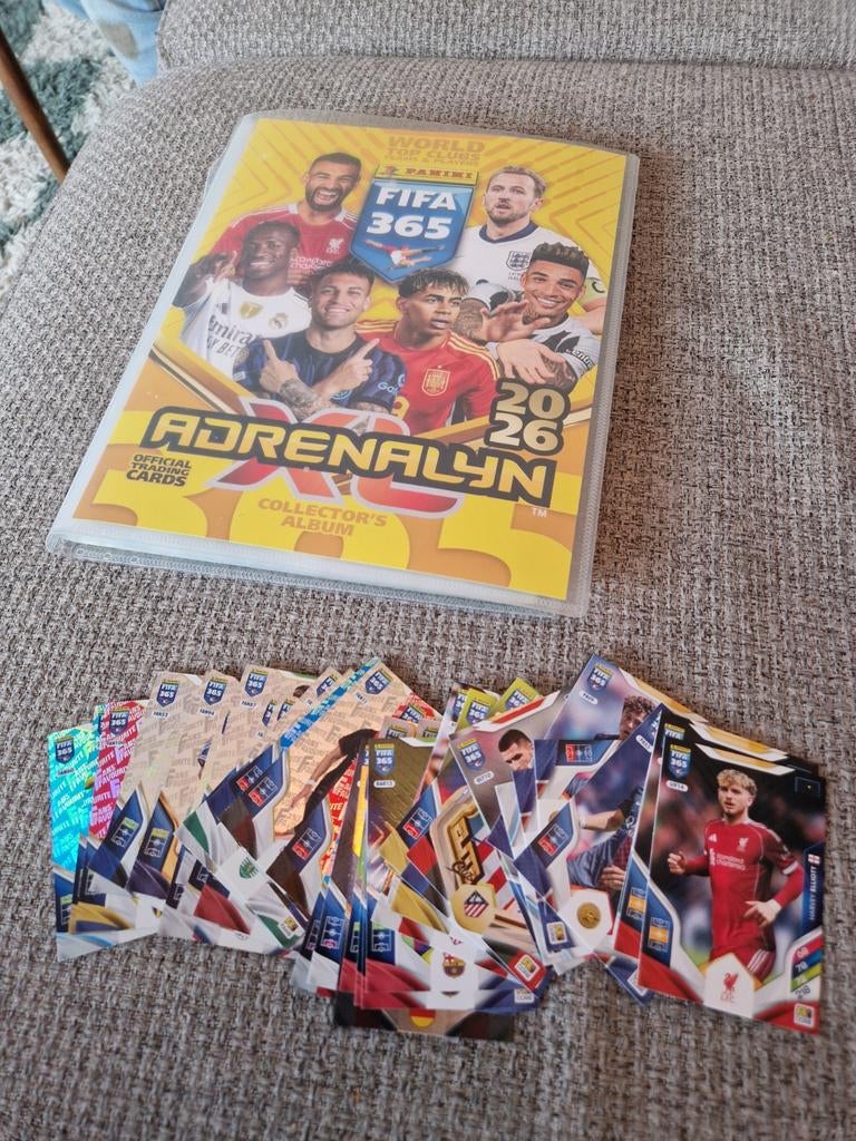 FIFA 365 Adrenalyn XL 2026 Panini ruilen, Ophalen of Verzenden, Zo goed als nieuw, Buitenlandse clubs, Spelerskaart