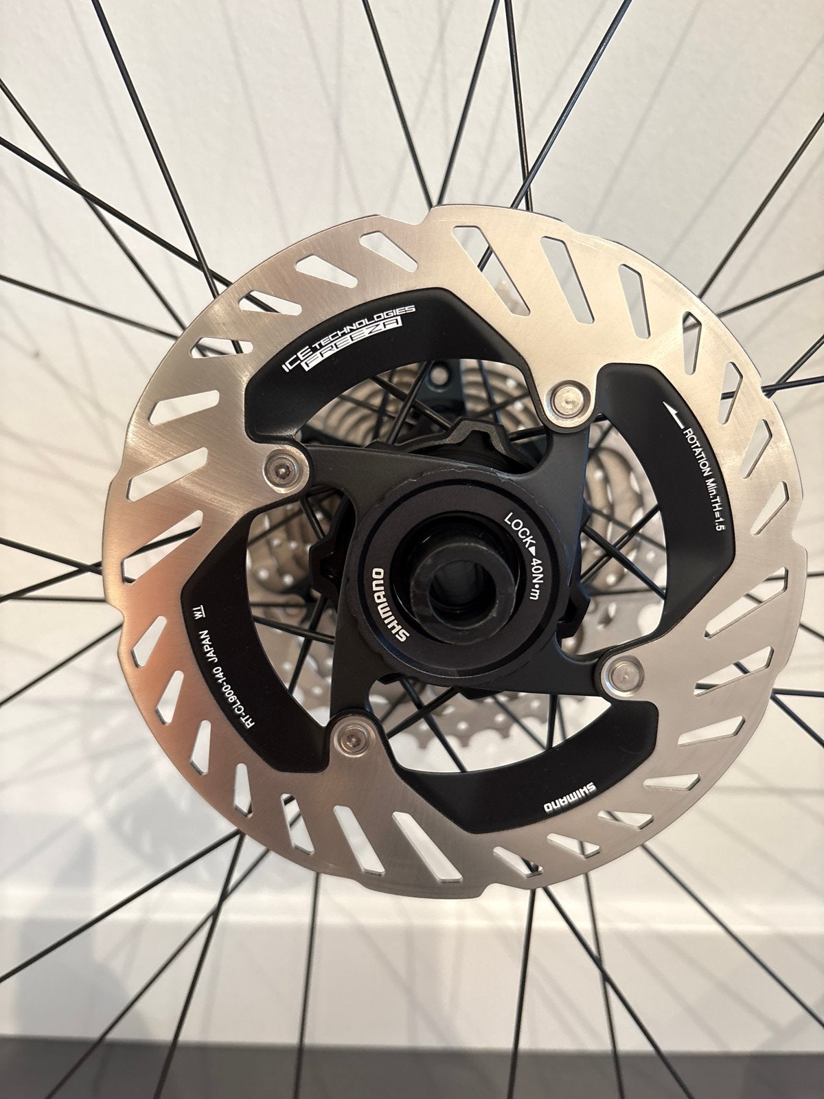 Shimano Dura Ace remschijven set RT-CL900-140 mm, Remmen, Ophalen of Verzenden, Racefiets, Nieuw