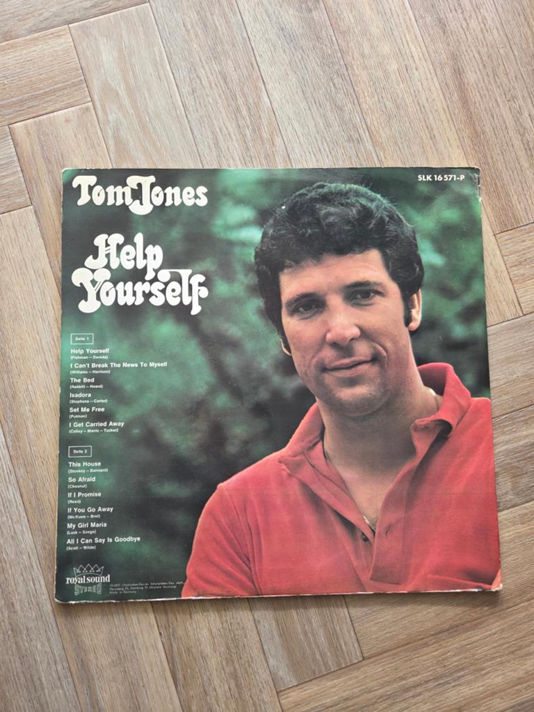 Tom Jones - Help Yourself LP (1968) met poster, Inclusief poster, Ophalen of Verzenden, Gebruikt, 12 inch