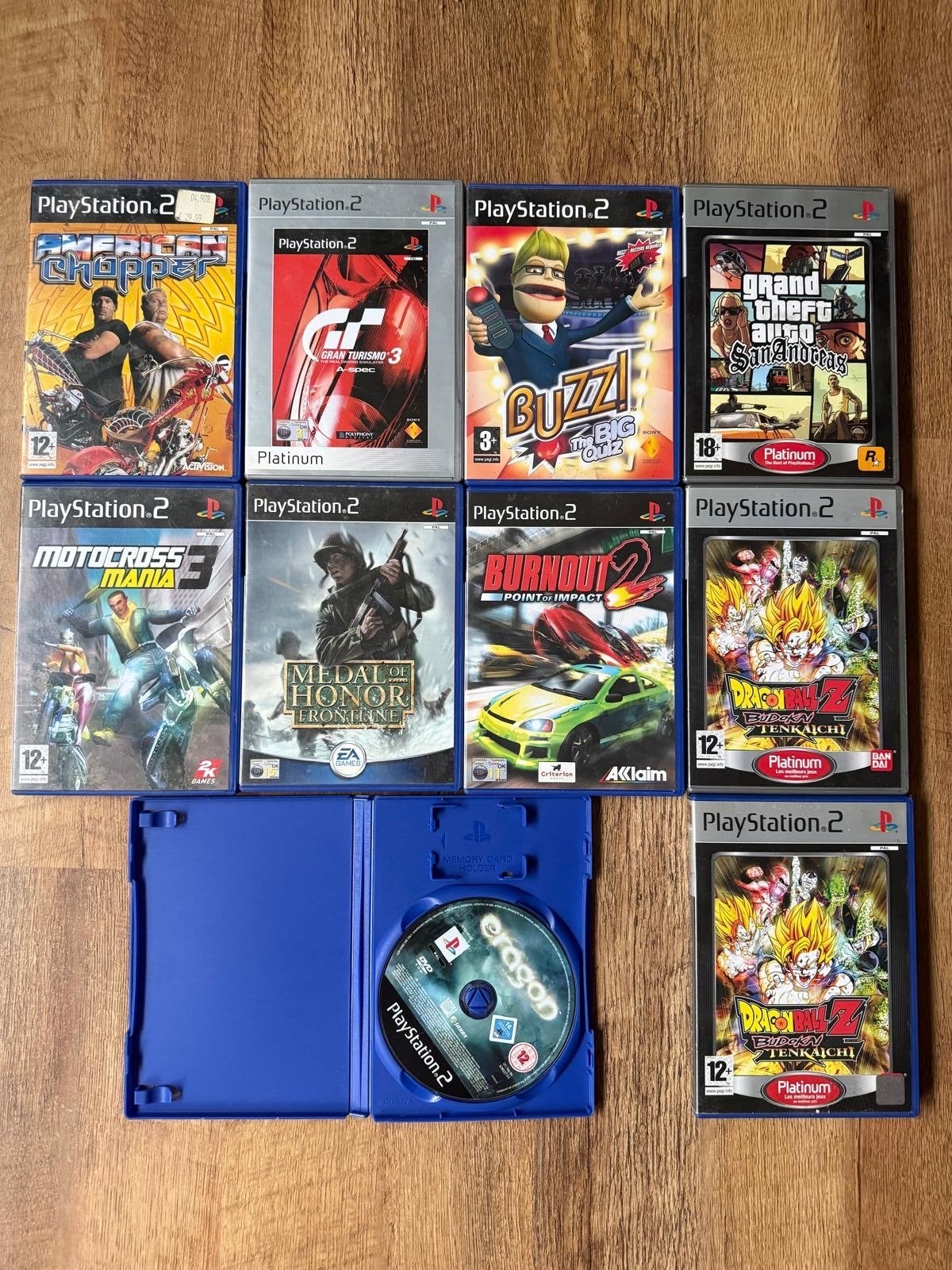 PlayStation 2 Games - Diverse Collectie (10 stuks), Gebruikt, Overige genres, 1 speler, Eén computer