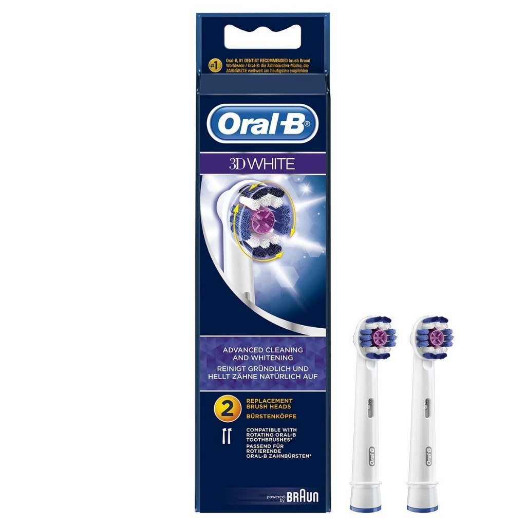 Oral-B 3D White - Opzetborstels - 2 Stuks, Ophalen, Nieuw, Opzetborstel