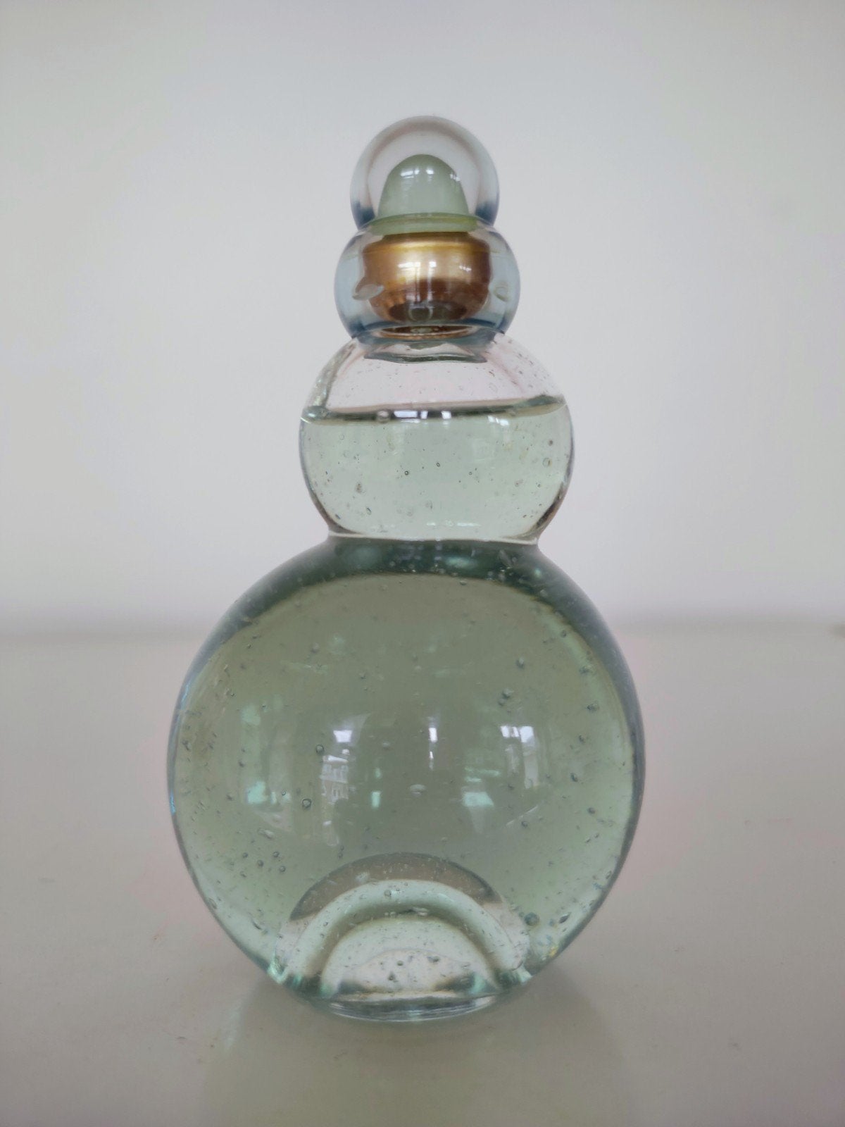 Azzaro parfum fles met bubbels en unieke stop, Verzenden