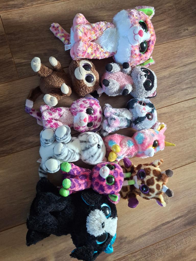 Ty beanie boo knuffels, Kinderen en Baby's, Speelgoed | Knuffels en Pluche, Ophalen, Overige typen, Zo goed als nieuw, Klein (minder dan 20 cm)