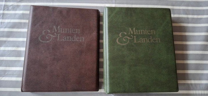 munten mappen Europa en Wereld leeg, Ophalen of Verzenden, Verzamelmap