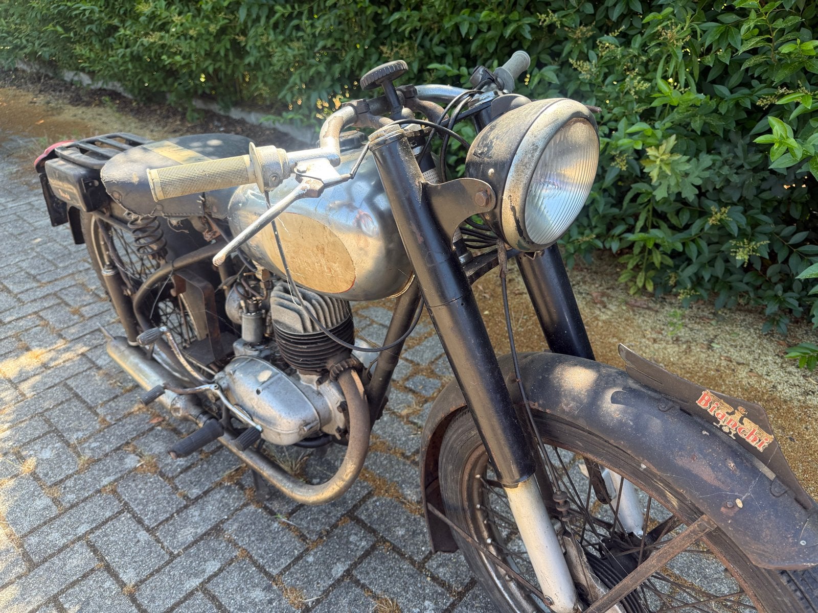 Bianchi Barberi 125cc - Klassieke Italiaanse Motorfiets 1954, Motoren, Gebruikt, Overig, 11 kW of minder, Handgeschakeld