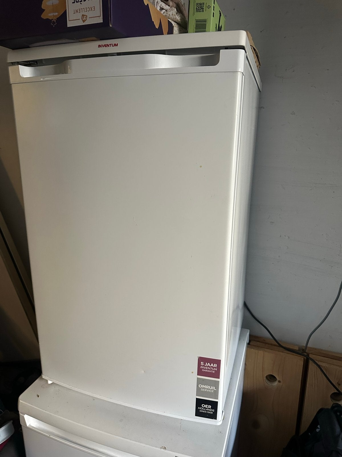 Inventum KK501/03 Koelkast - werkt uitstekend, Witgoed en Apparatuur, 100 tot 150 liter, 45 tot 60 cm, Ophalen, 85 tot 120 cm