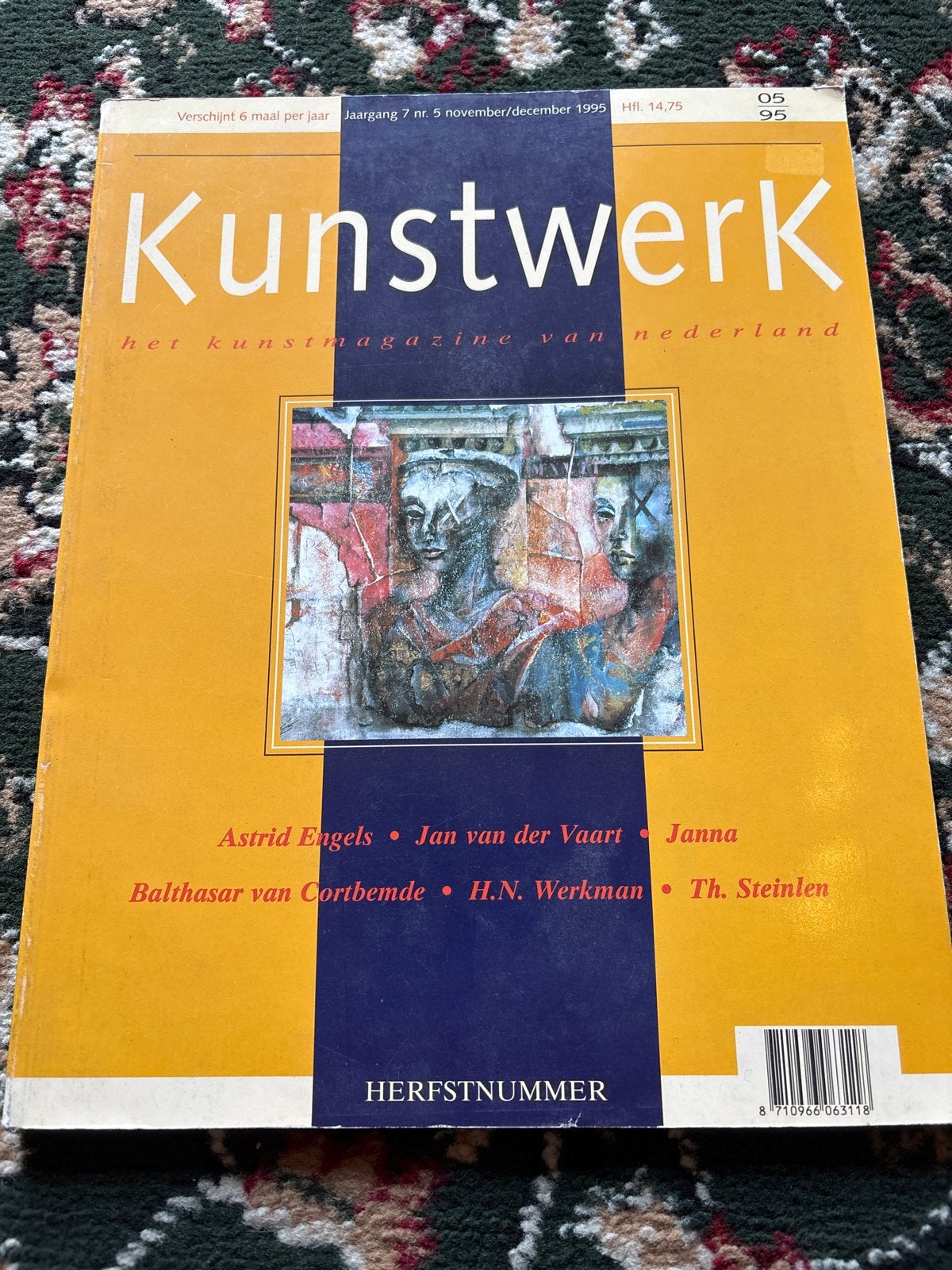 Kunstwerk: Het Kunstmagazine van Nederland - Herfstnummer, Ophalen of Verzenden, Gelezen, Overige onderwerpen