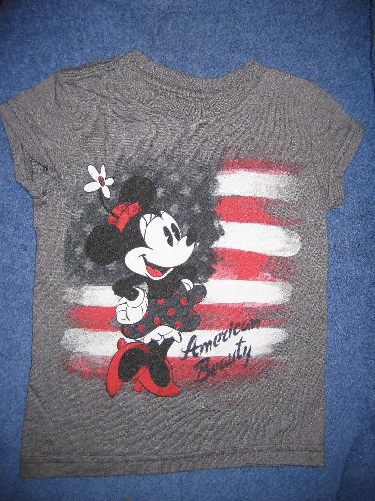 Khaki shirt, 80/86, Disney Minnie Mouse, Kinderen en Baby's, Babykleding | Maat 80, Ophalen of Verzenden, Zo goed als nieuw, Meisje