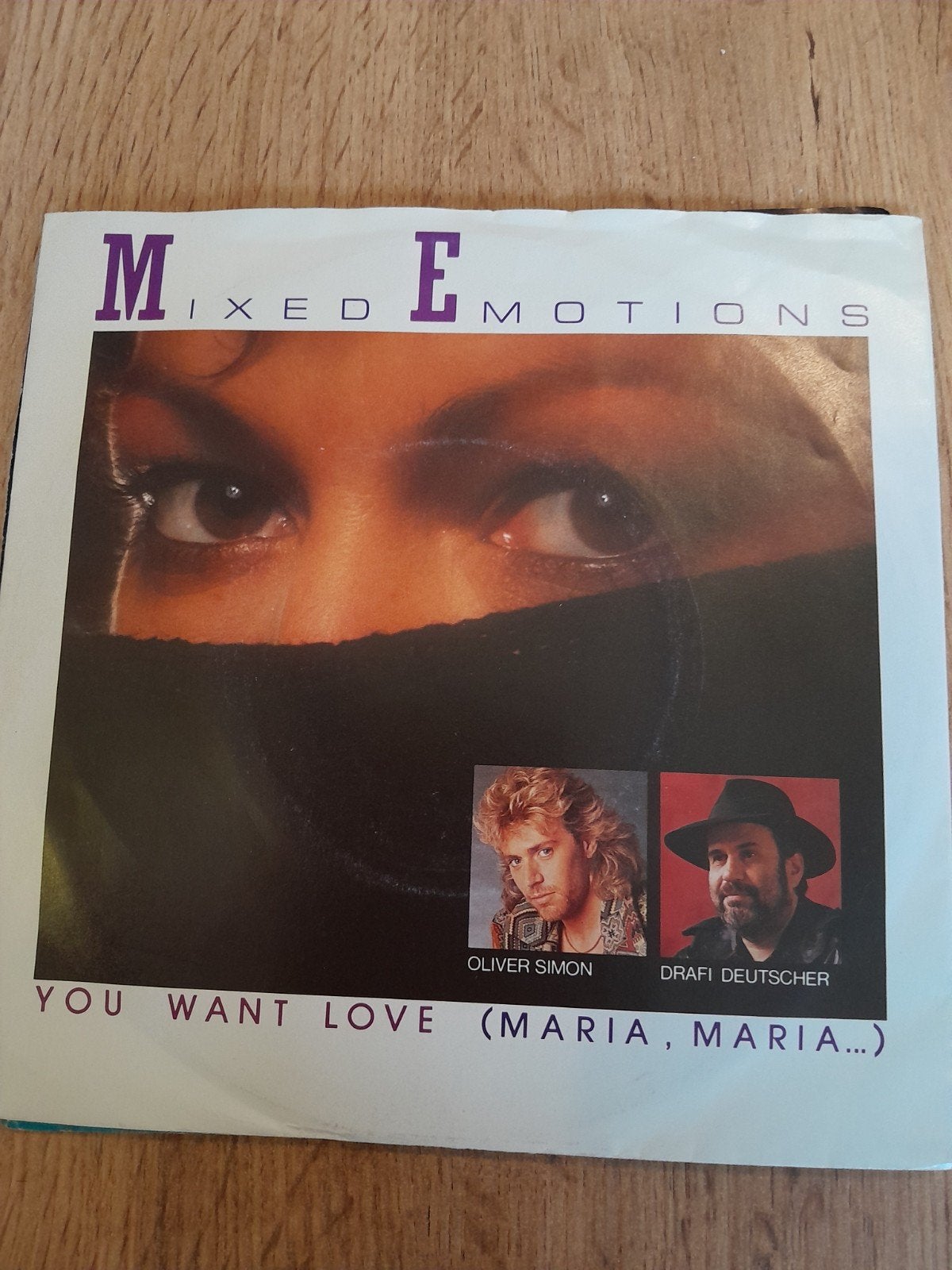 mixed emotions 7inch you want love, Cd's en Dvd's, Ophalen of Verzenden, Zo goed als nieuw, Pop