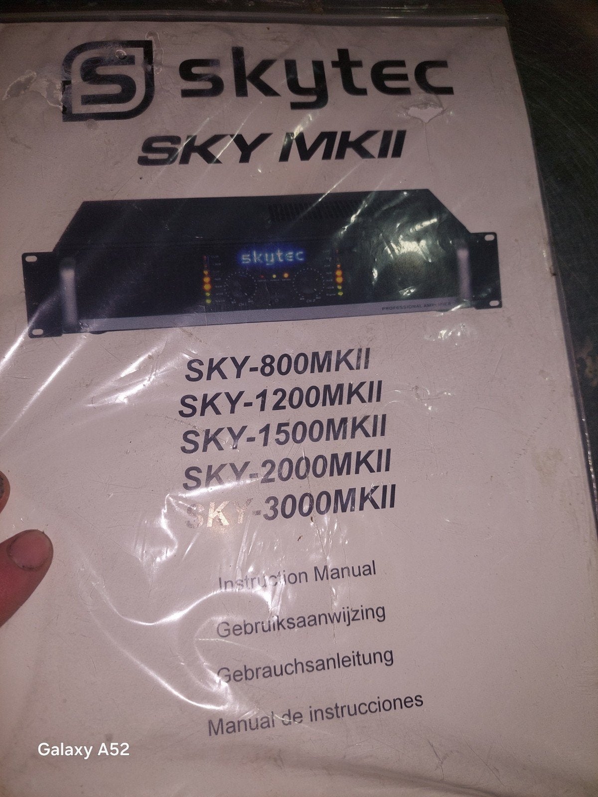 2 PA Versterkers: Skytec SKY-1200II & IMG Stage Line STA-152, Ophalen, Gebruikt, Minder dan 500 watt, P.A.
