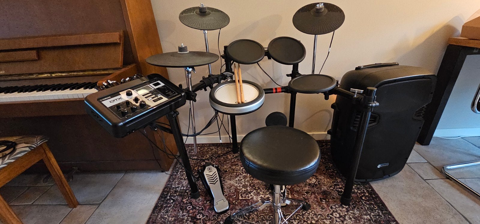 Yamaha DTX6K-X Elektronisch Drumstel (2023), Muziek en Instrumenten, Ophalen of Verzenden, Zo goed als nieuw, Yamaha, Elektronisch