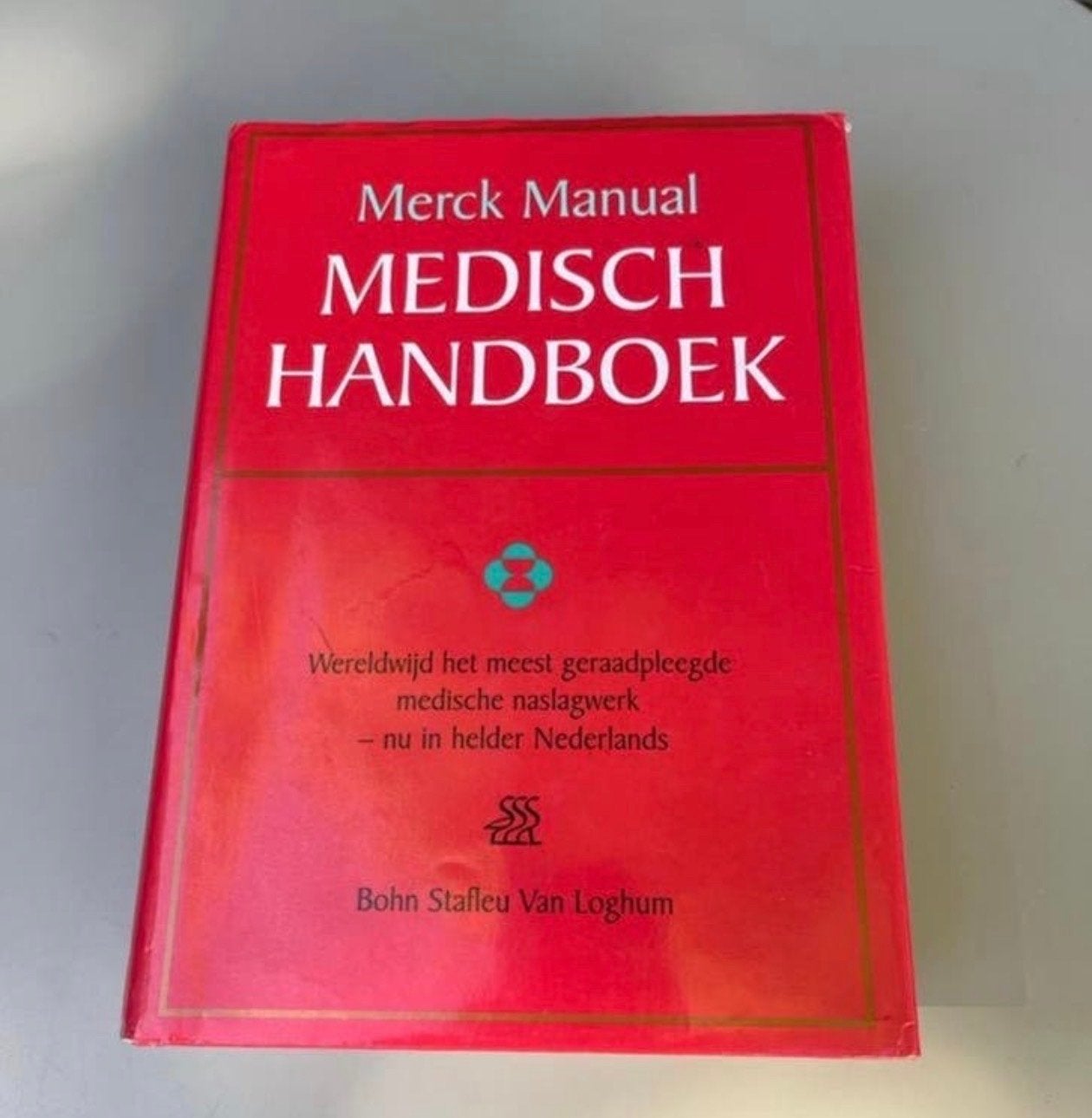 Merck Manual Medisch Handboek - Wereldwijd Naslagwerk, Ophalen of Verzenden, Beta, Gelezen, WO