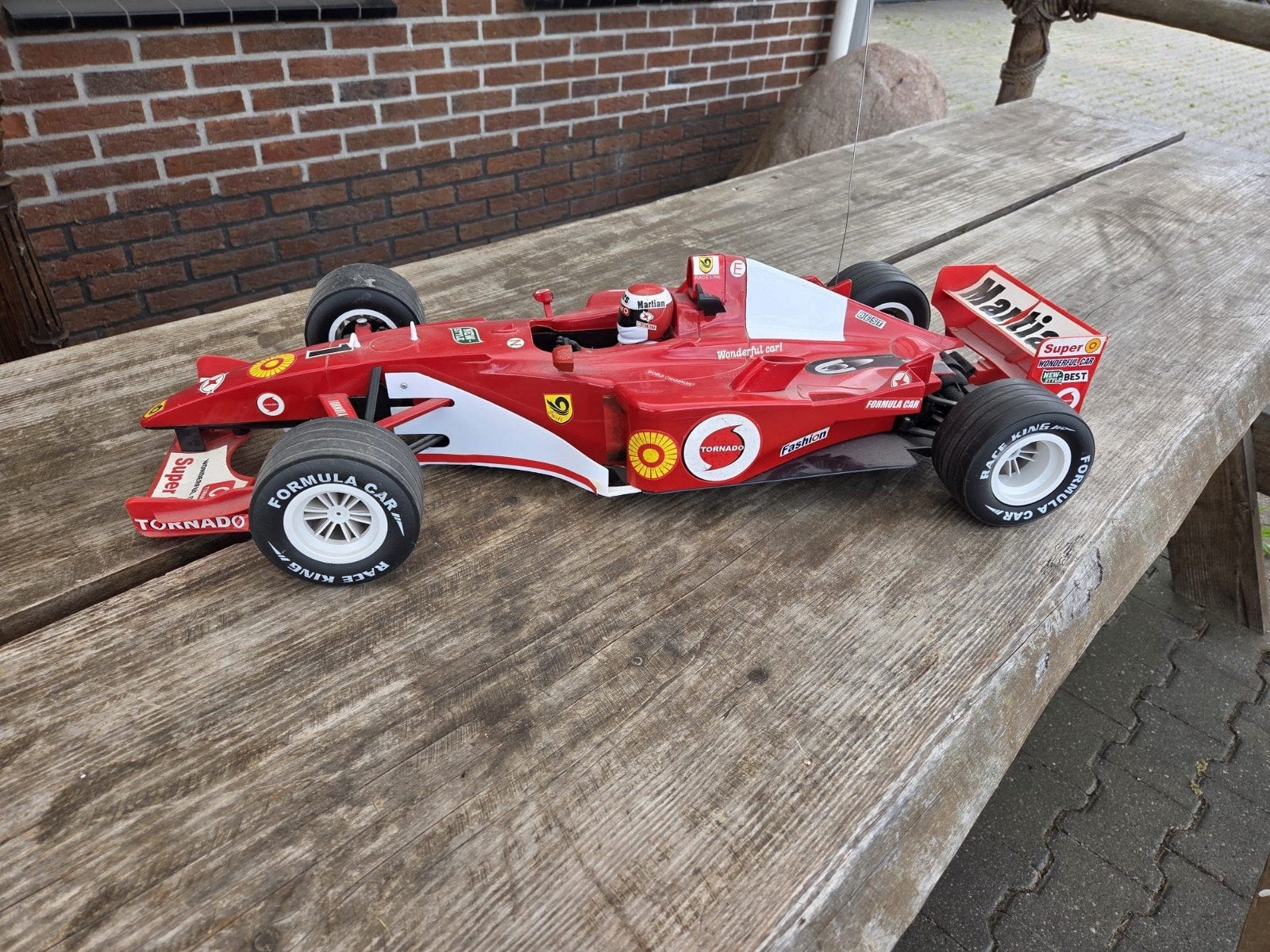 formule 1 auto, Ophalen, Overige schalen, Auto onroad