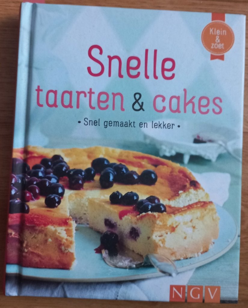 Snelle taarten & cakes - NGV, Boeken, Ophalen of Verzenden, Zo goed als nieuw, Taart, Gebak en Desserts