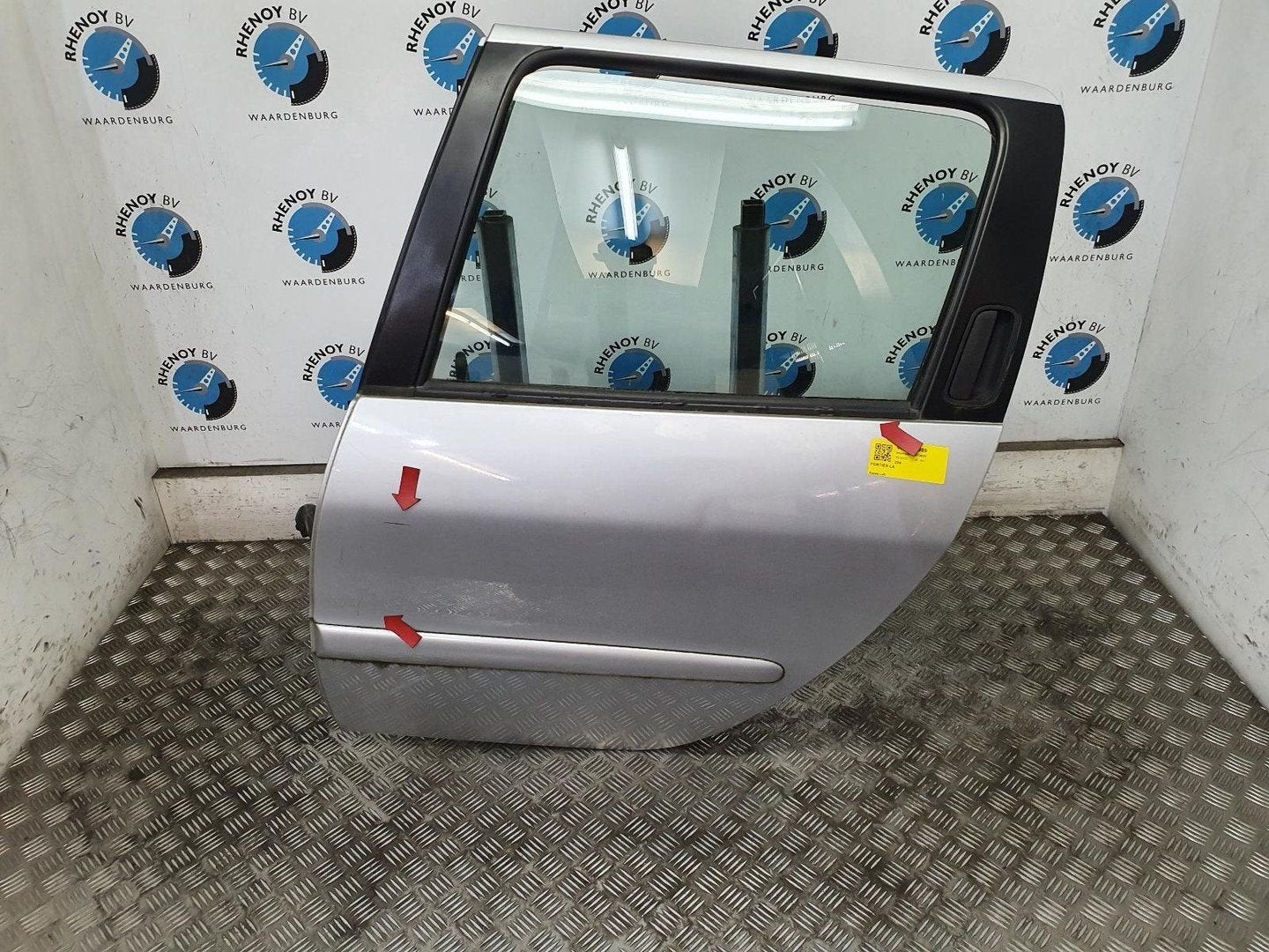 PEUGEOT 206 2.0 HDi Quiksilver  PORTIER LA  2005, Gebruikt, Deur, Ophalen of Verzenden, Stiba lid