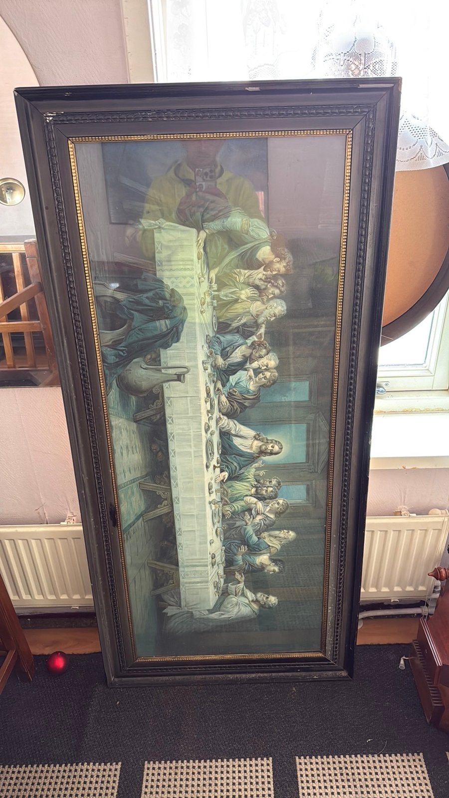 Het laatste avondmaal schilderij, Ophalen, Zo goed als nieuw, 160 cm of meer