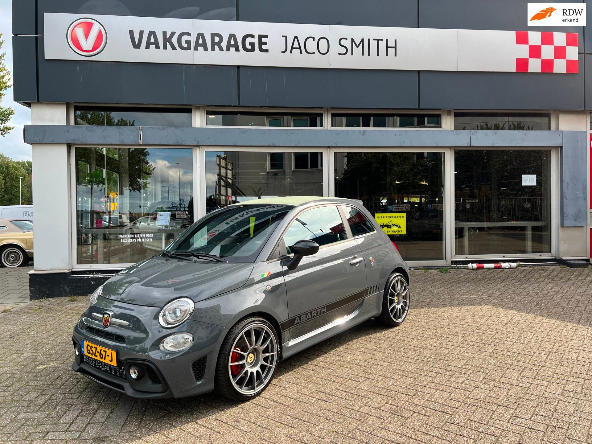 Fiat 500 1.4 T-Jet Abarth 595, Auto's, Voorwielaandrijving, Gebruikt, Euro 6, Cabriolet