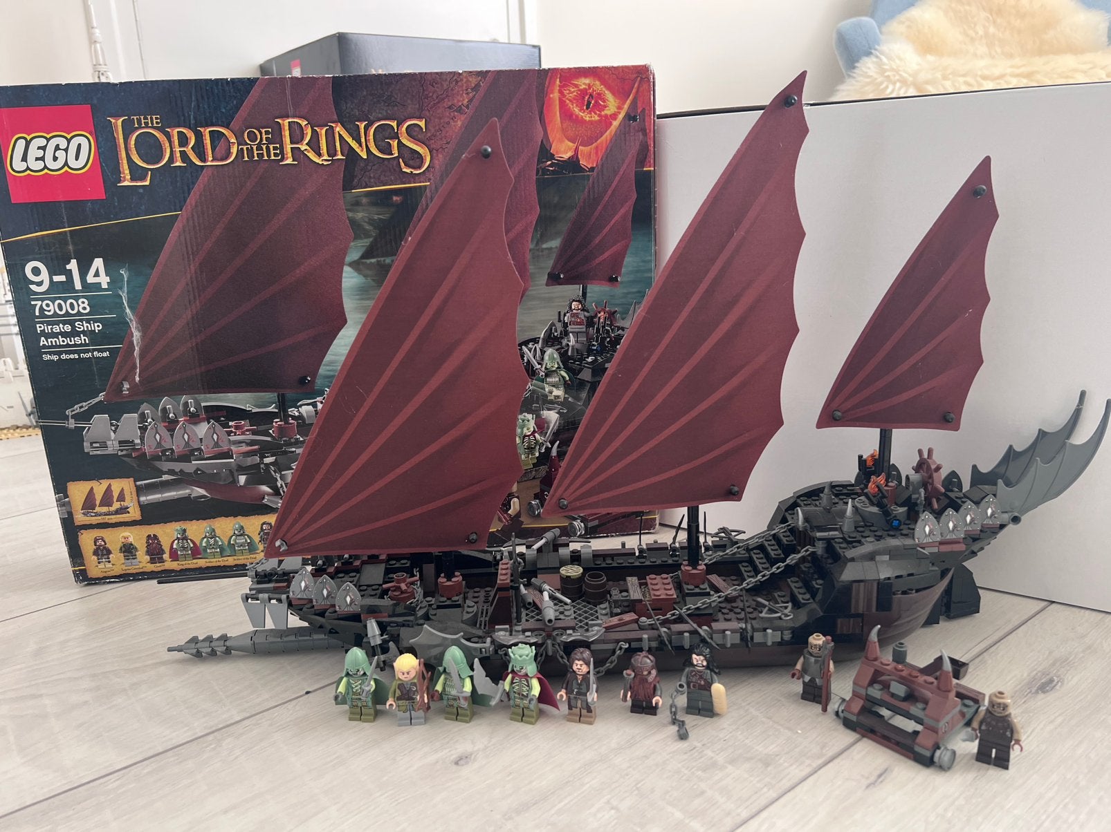 LEGO Lord of the Rings: Pirate Ship Ambush (setnr 79008), Ophalen, Zo goed als nieuw