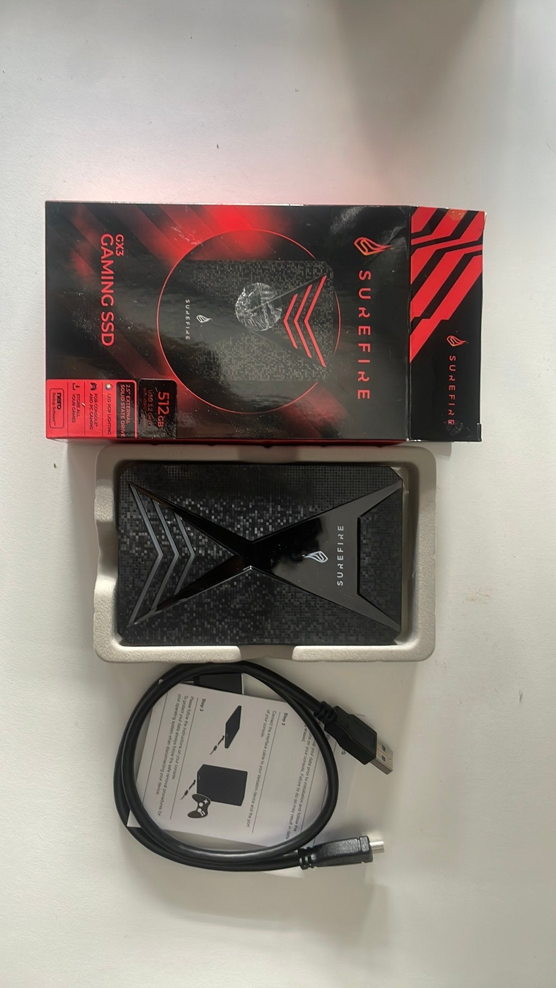 Ssd 512 gb, Computers en Software, Muizen, Ophalen of Verzenden, Nieuw, Bedraad, Overige typen