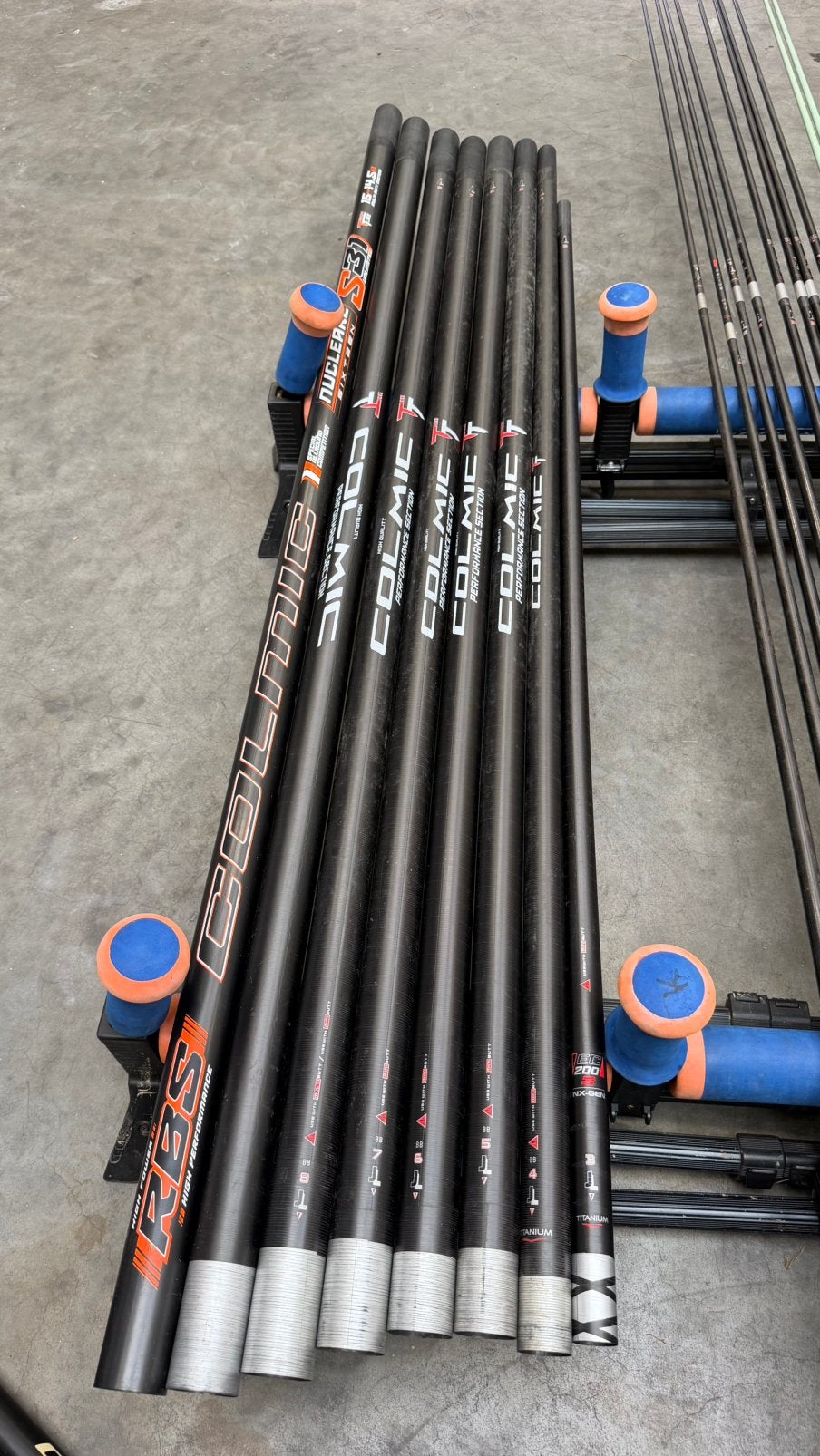 Colmic Nucleare S31 16M pakket, Watersport en Boten, Ophalen, Zo goed als nieuw, Vaste hengel