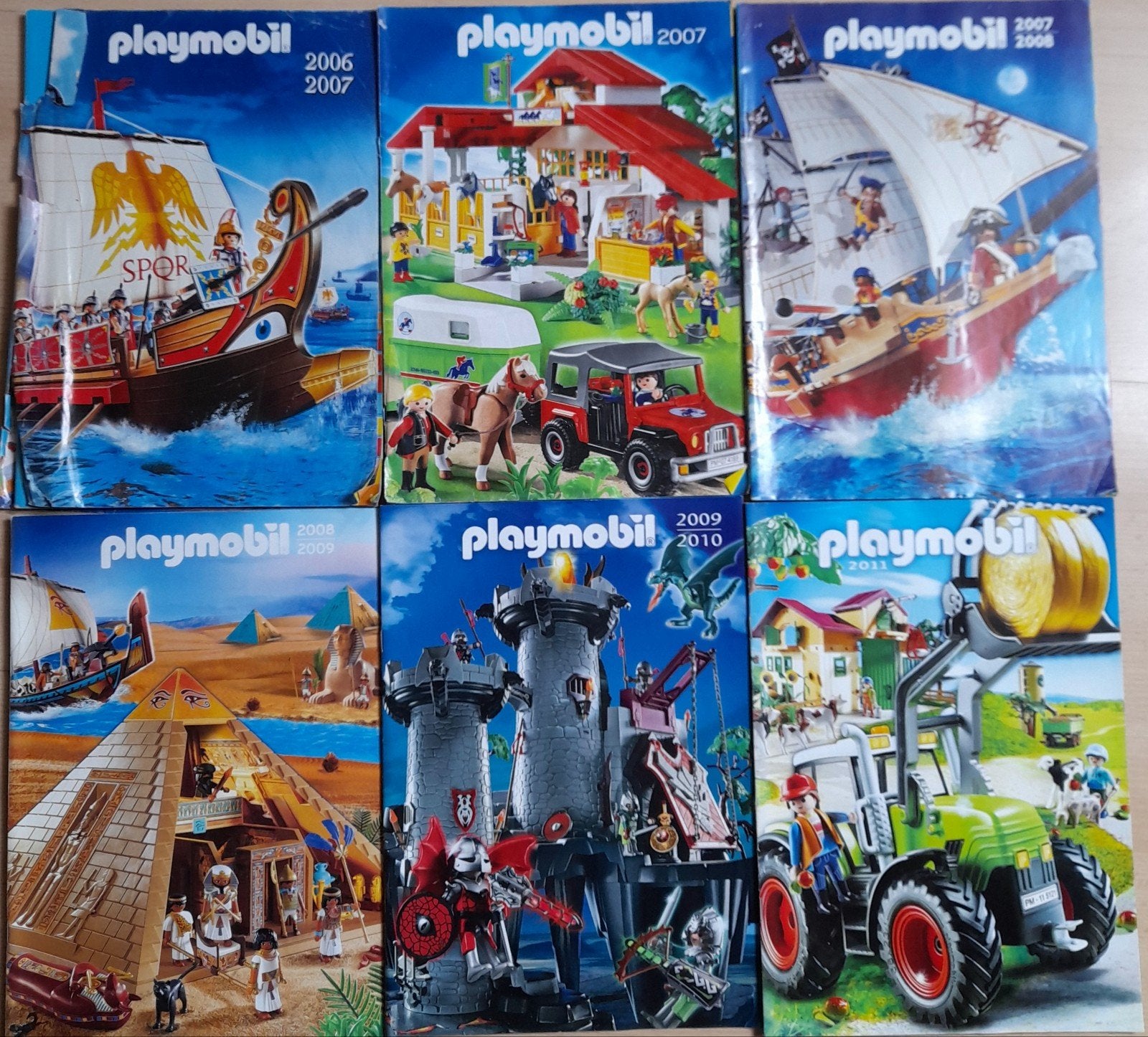 Playmobil Catalogus 6x, Ophalen of Verzenden, Gebruikt, Overige typen