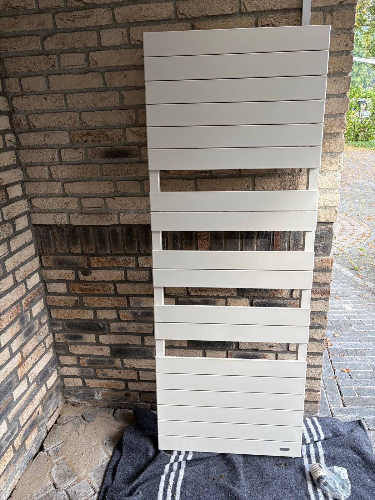 Thermic design radiator 60x160cm met ophangbeugels, Ophalen, Gebruikt, Radiator, 60 tot 150 cm